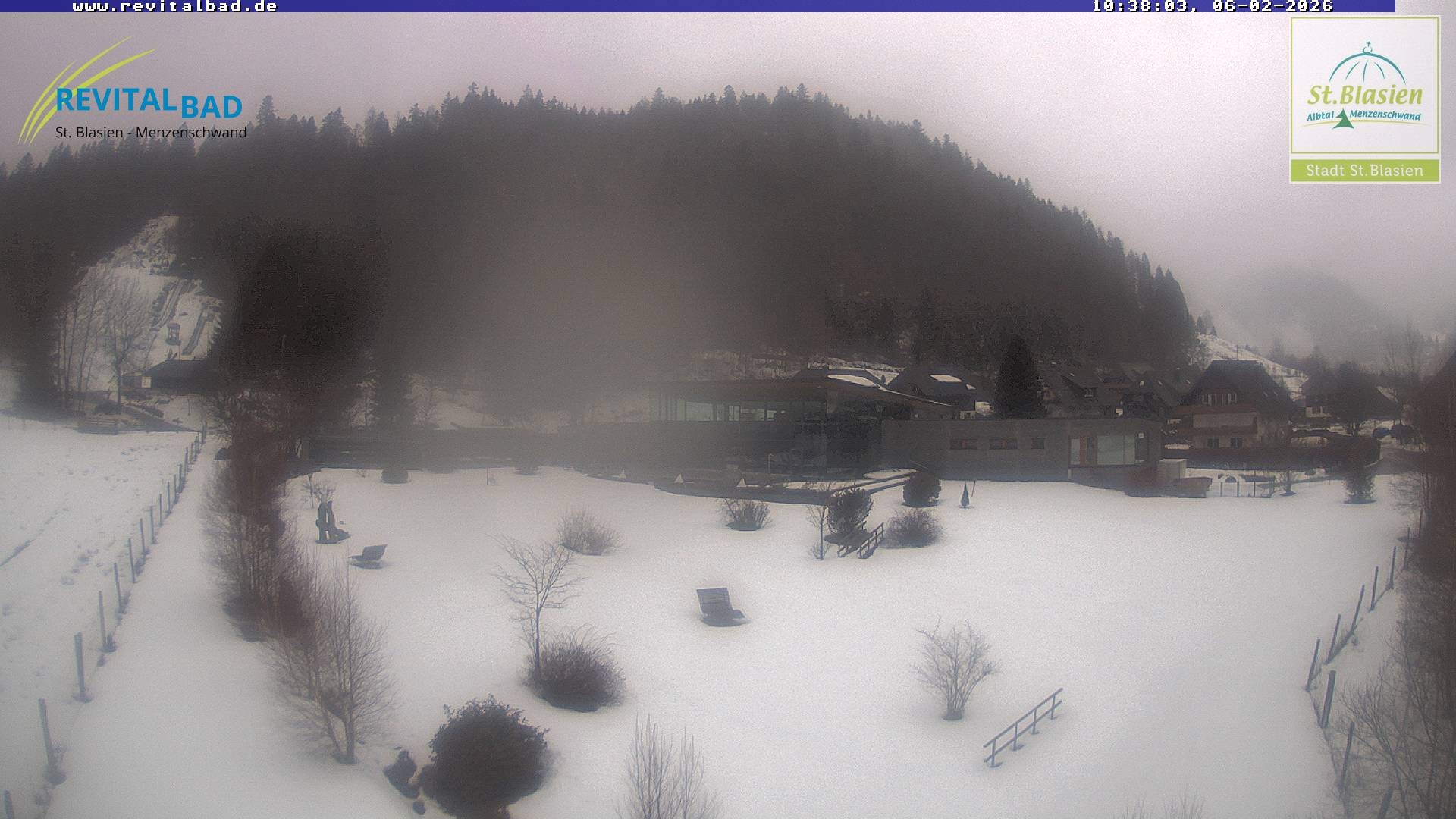 Archiv Foto Webcam St. Blasien - Radon Revital Bad