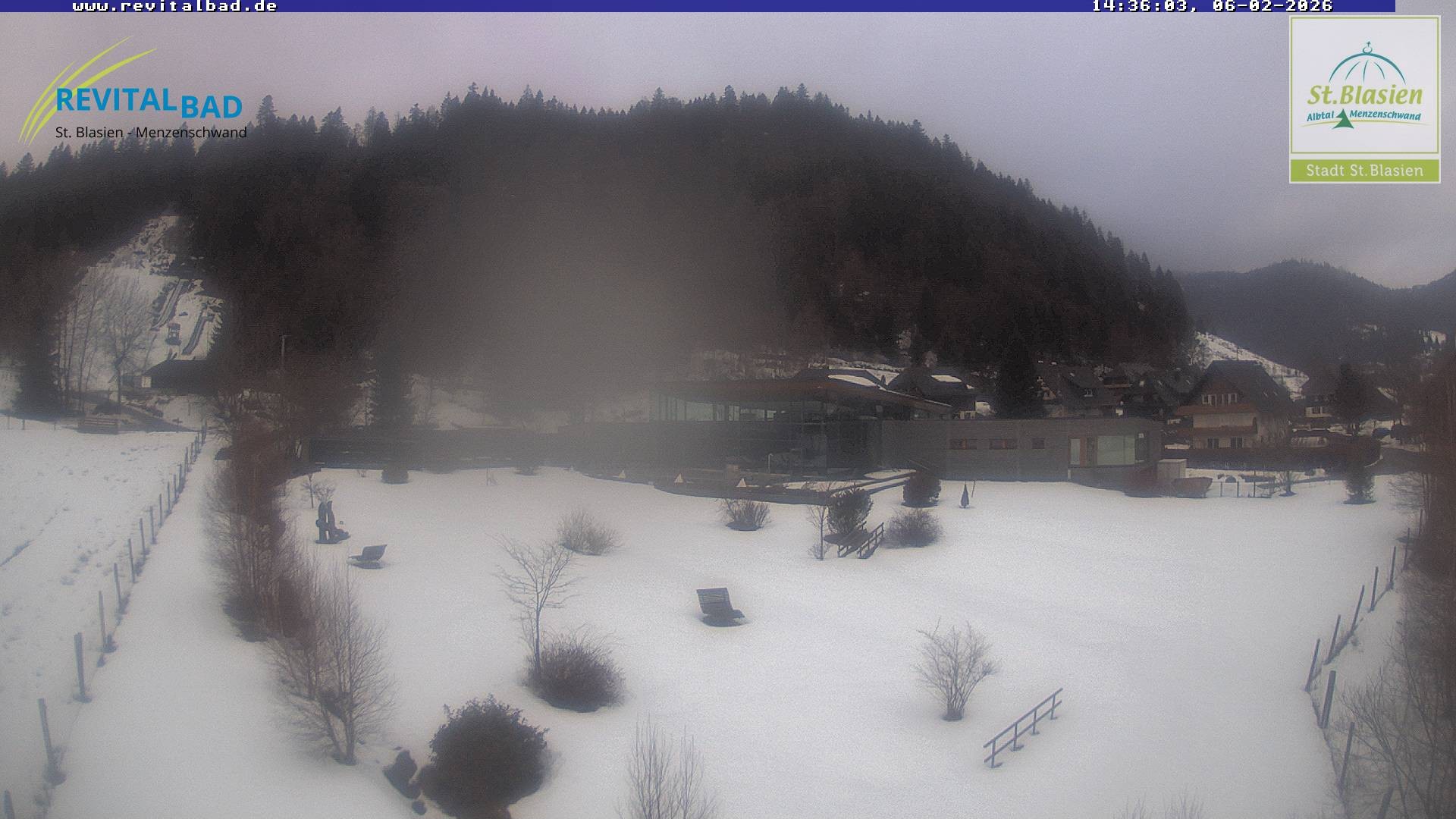 Archiv Foto Webcam St. Blasien - Radon Revital Bad