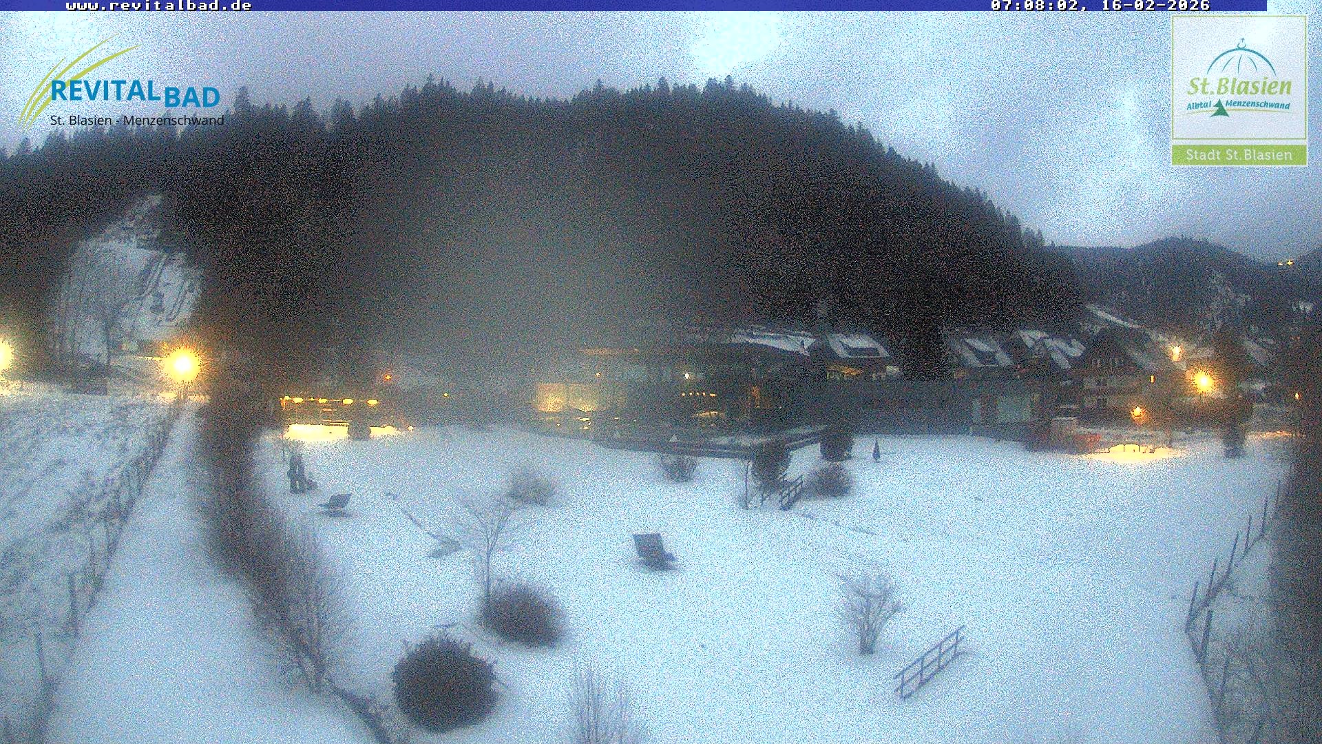 Archiv Foto Webcam St. Blasien - Radon Revital Bad