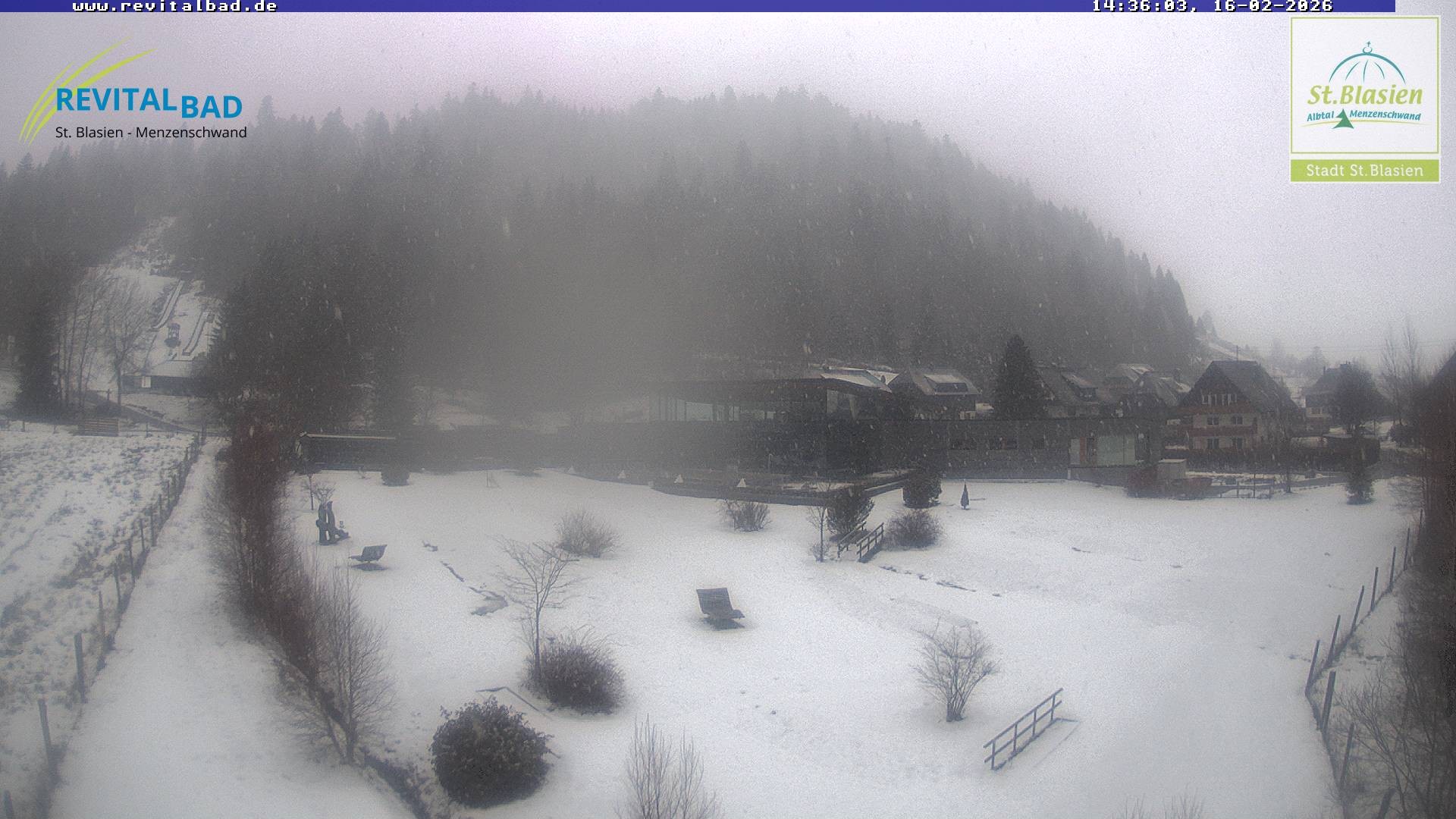 Archiv Foto Webcam St. Blasien - Radon Revital Bad