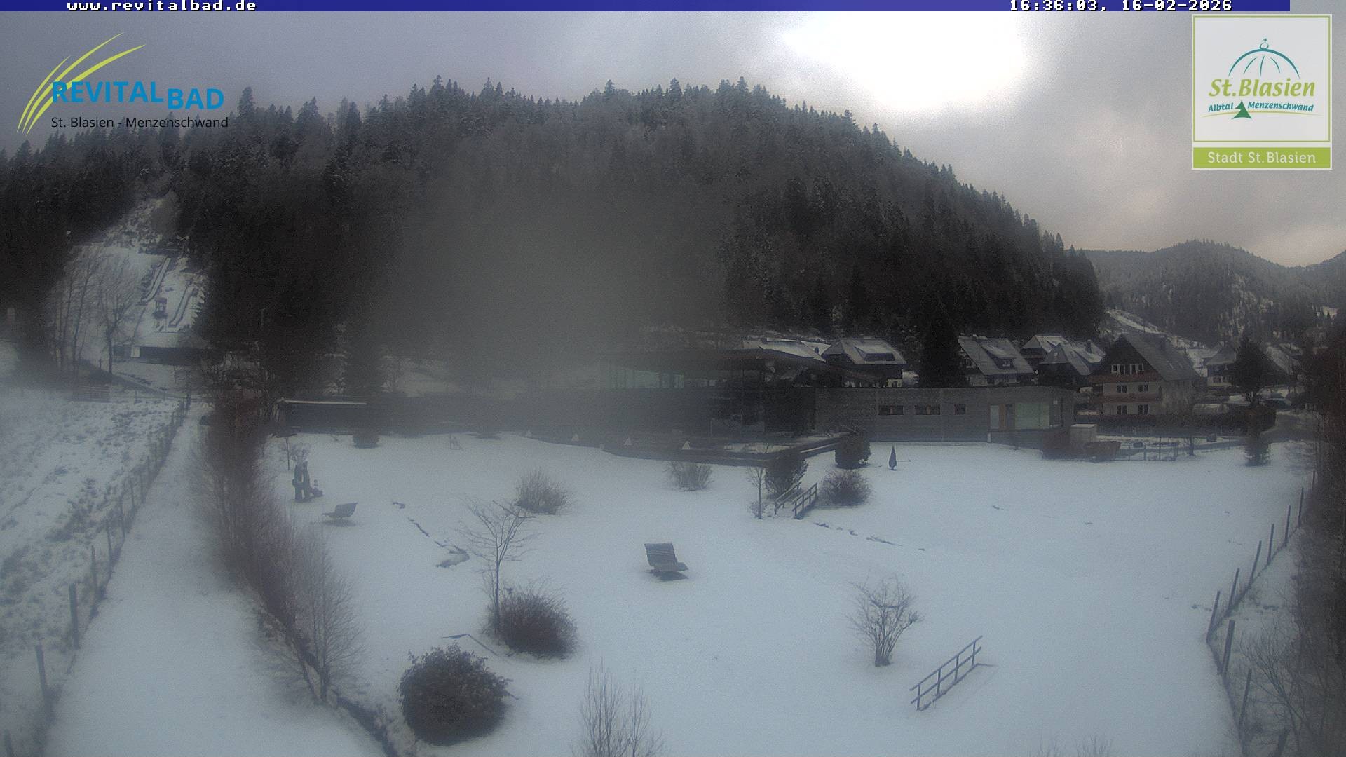 Archiv Foto Webcam St. Blasien - Radon Revital Bad