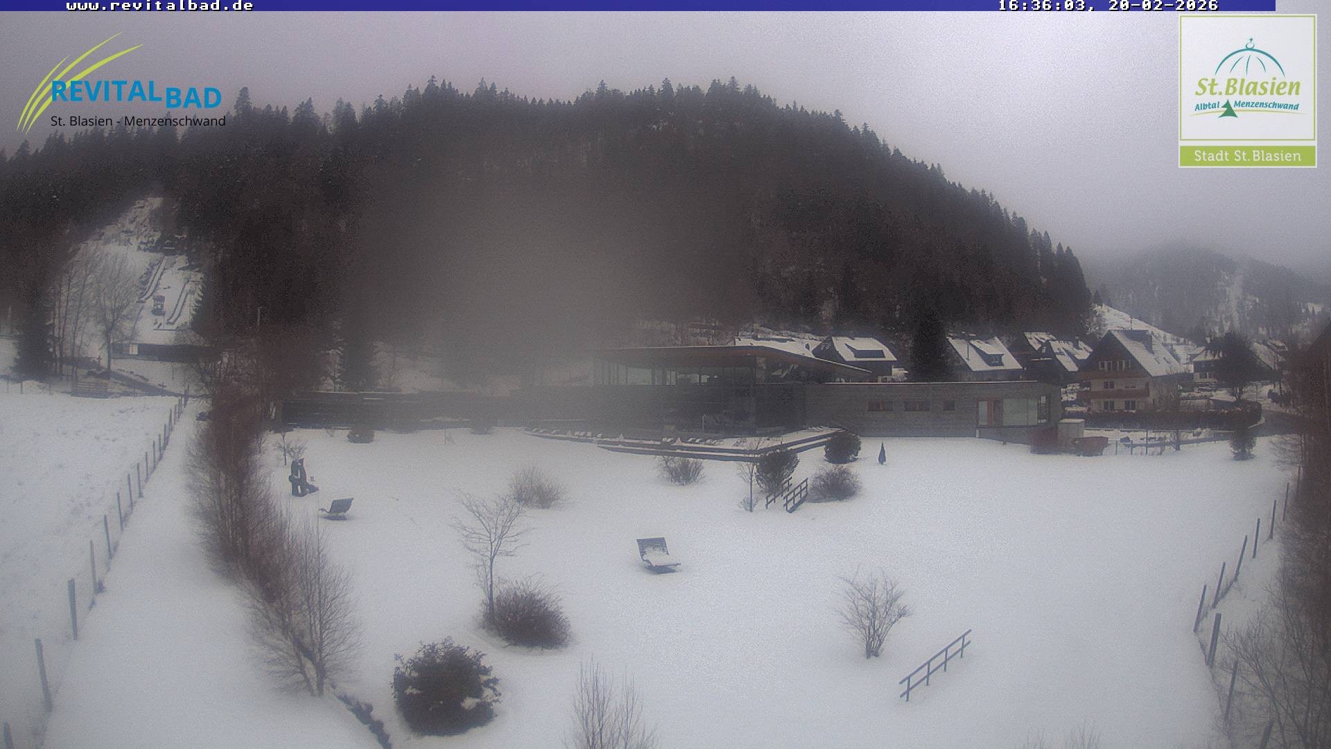 Archiv Foto Webcam St. Blasien - Radon Revital Bad