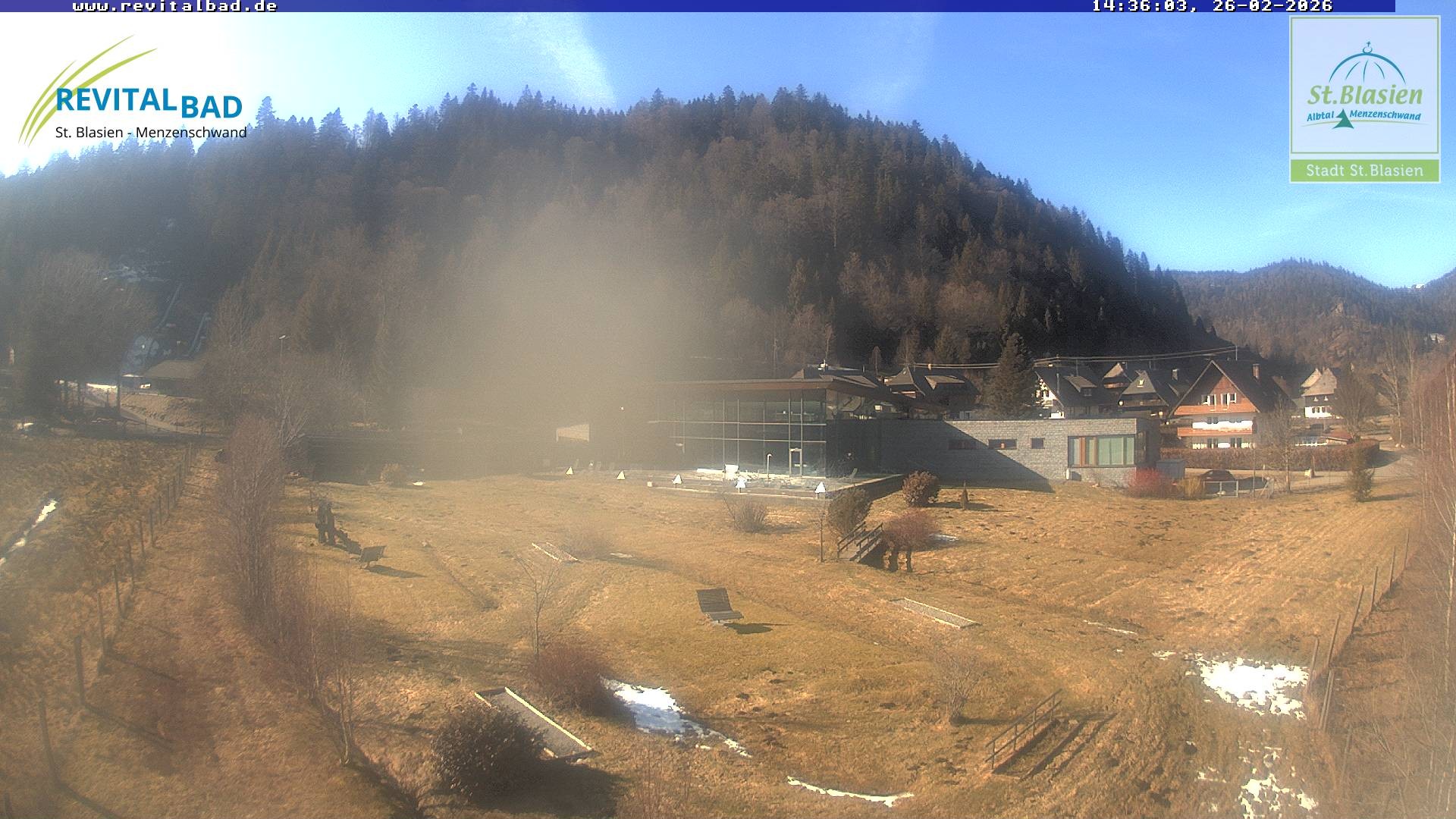 Archived image Webcam St. Blasien: Radon Revital Spa
