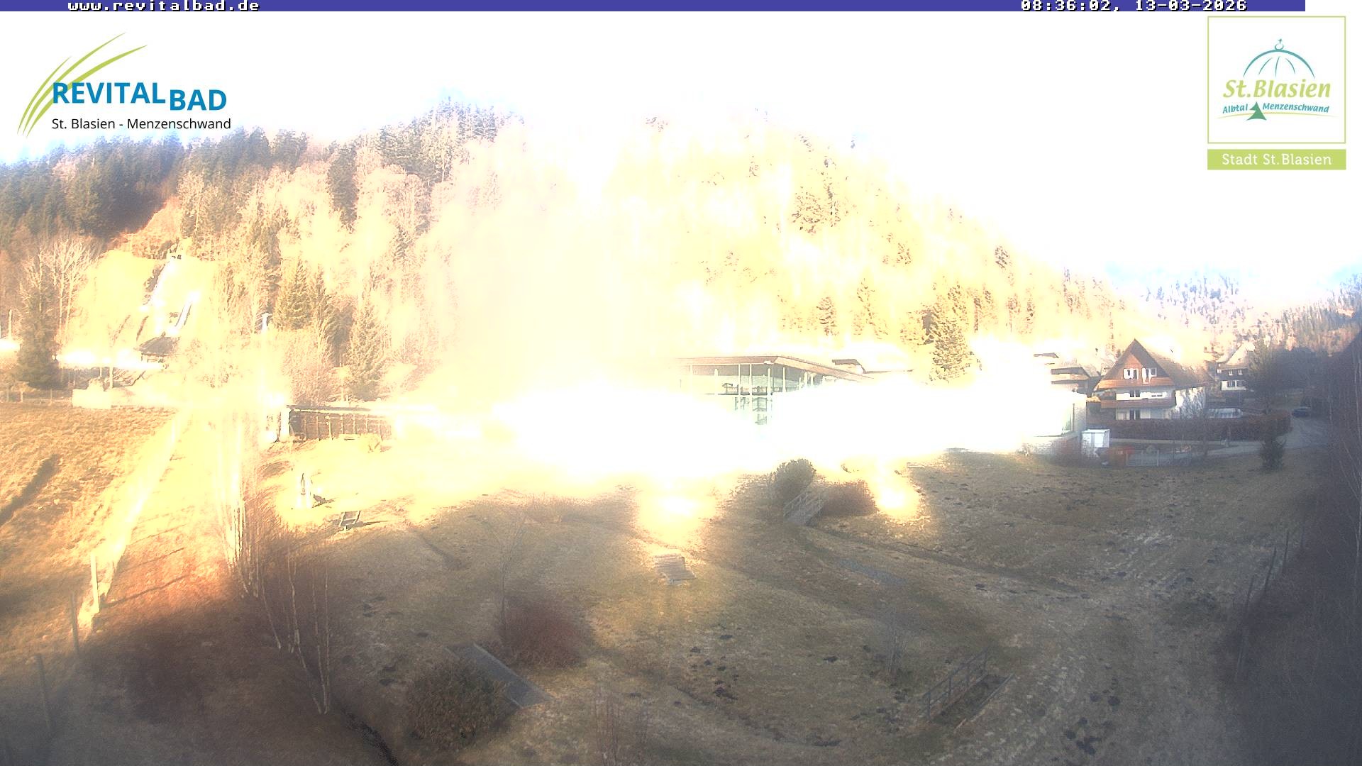 Archived image Webcam St. Blasien: Radon Revital Spa