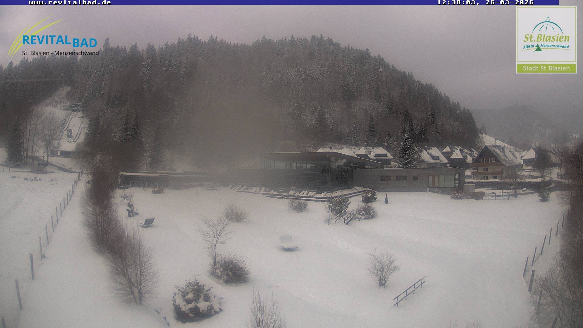 Archiv Foto Webcam St. Blasien - Radon Revital Bad