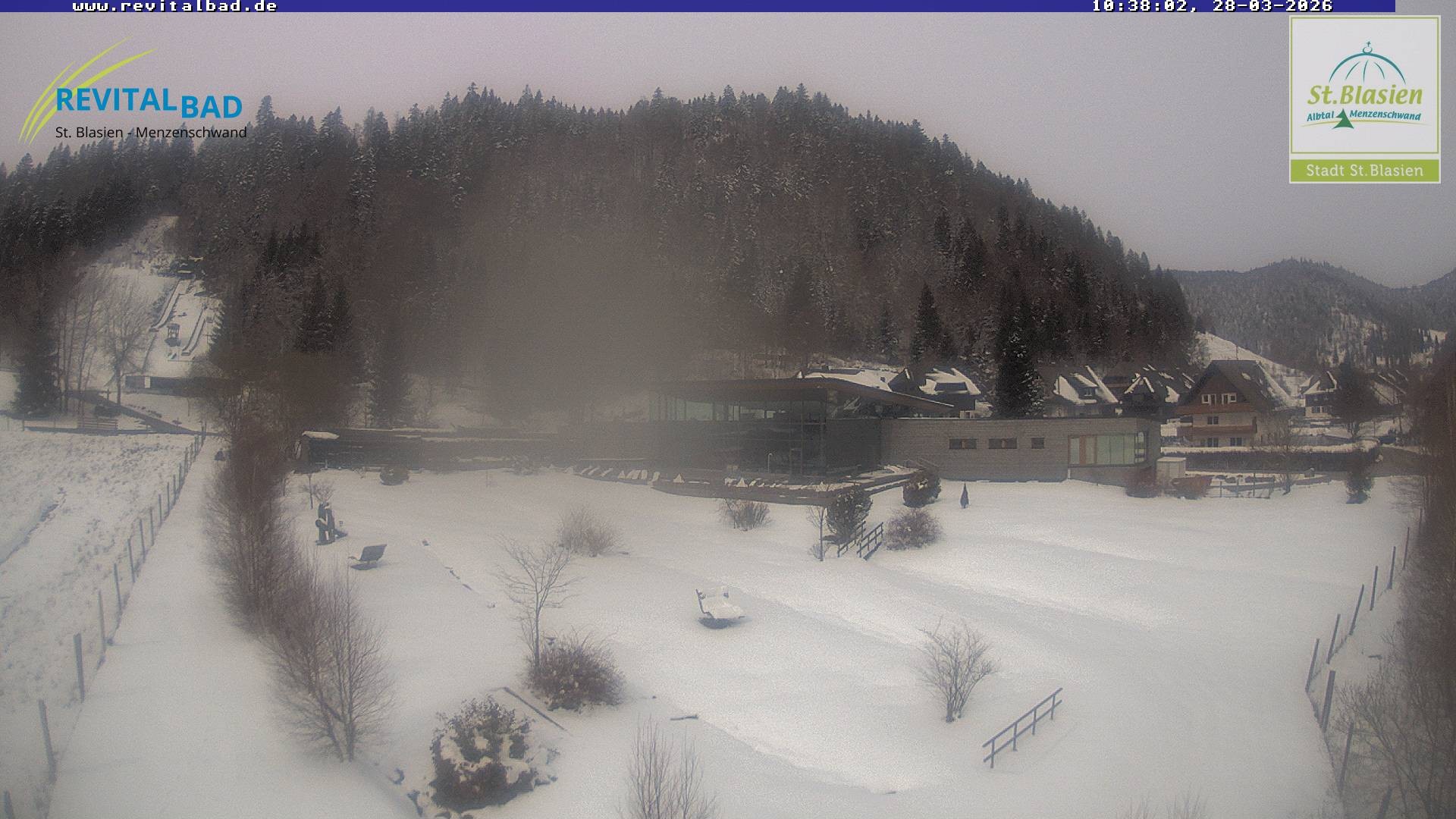 Archiv Foto Webcam St. Blasien - Radon Revital Bad