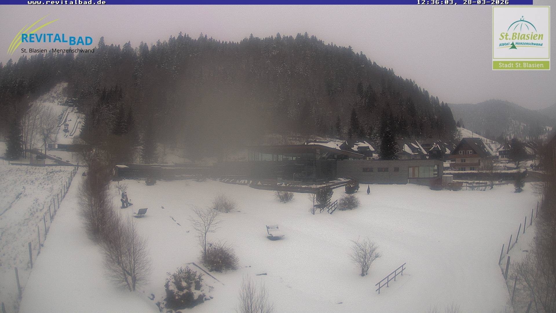 Archiv Foto Webcam St. Blasien - Radon Revital Bad