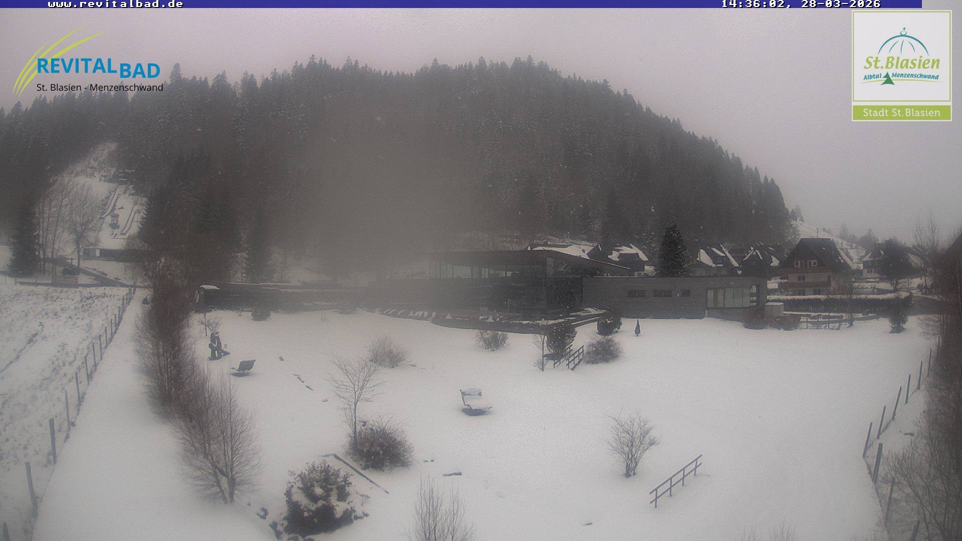 Archiv Foto Webcam St. Blasien - Radon Revital Bad