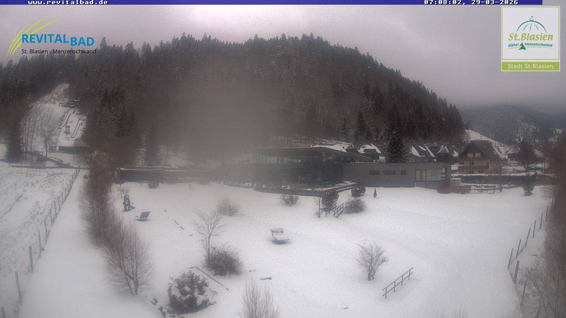 Archiv Foto Webcam St. Blasien - Radon Revital Bad