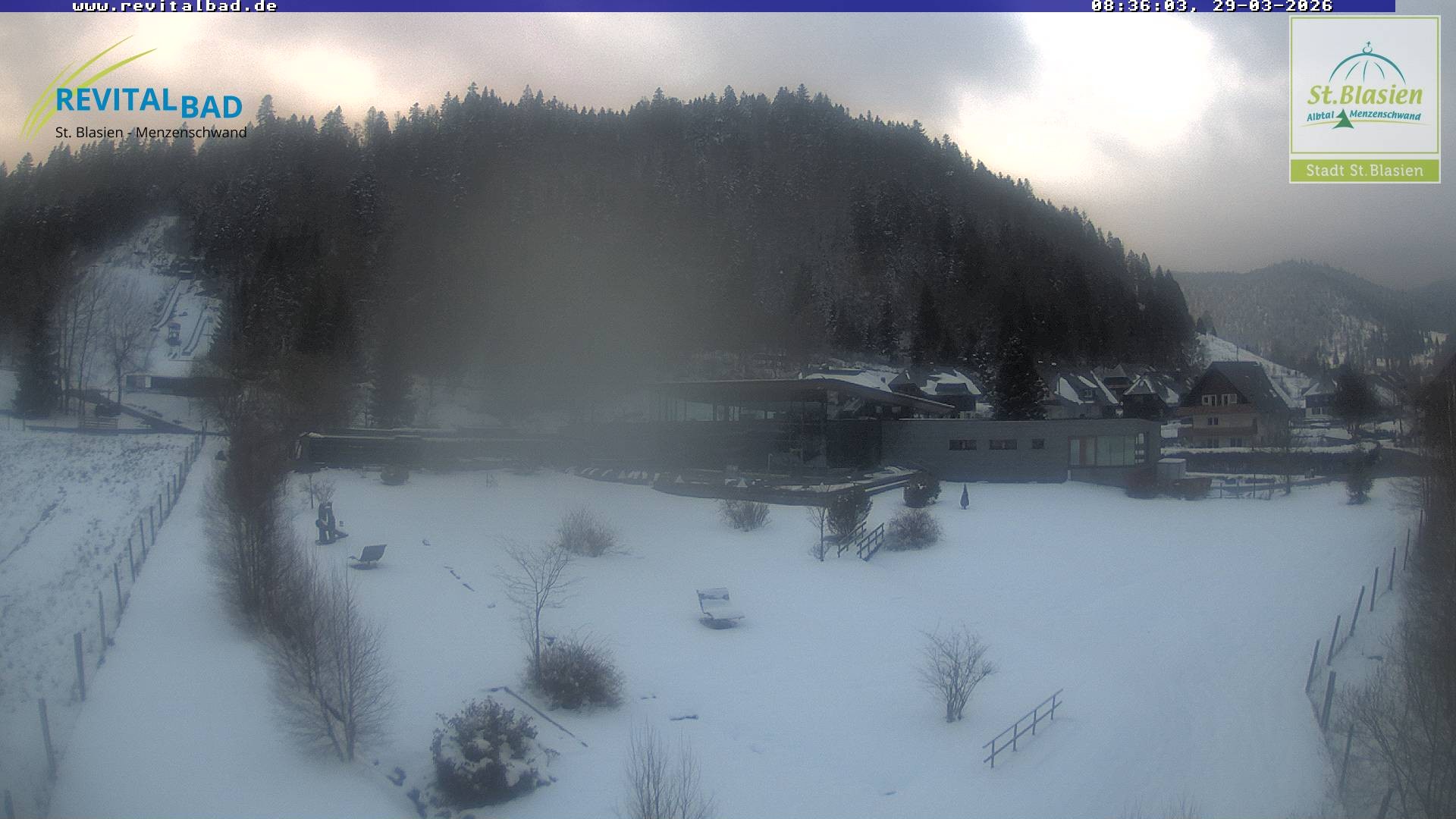 Archiv Foto Webcam St. Blasien - Radon Revital Bad