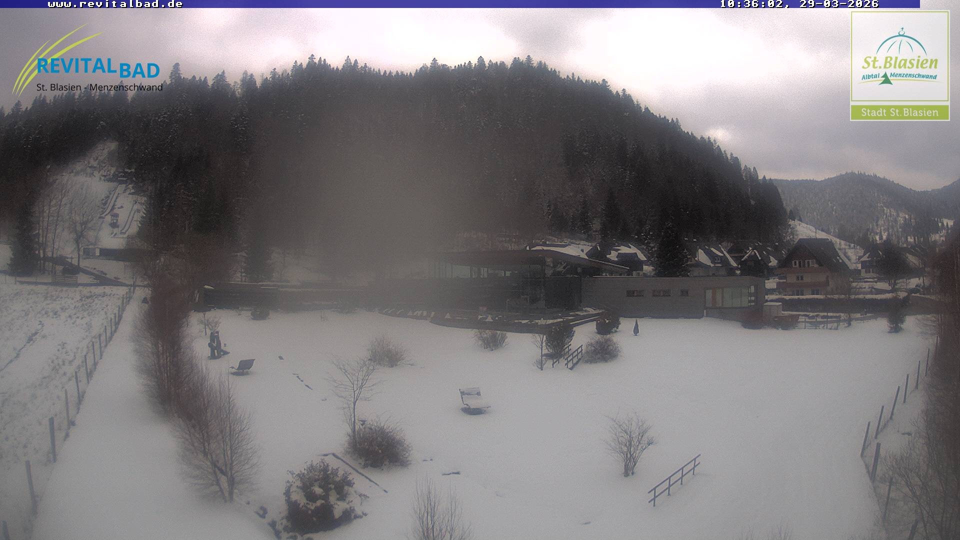 Archiv Foto Webcam St. Blasien - Radon Revital Bad