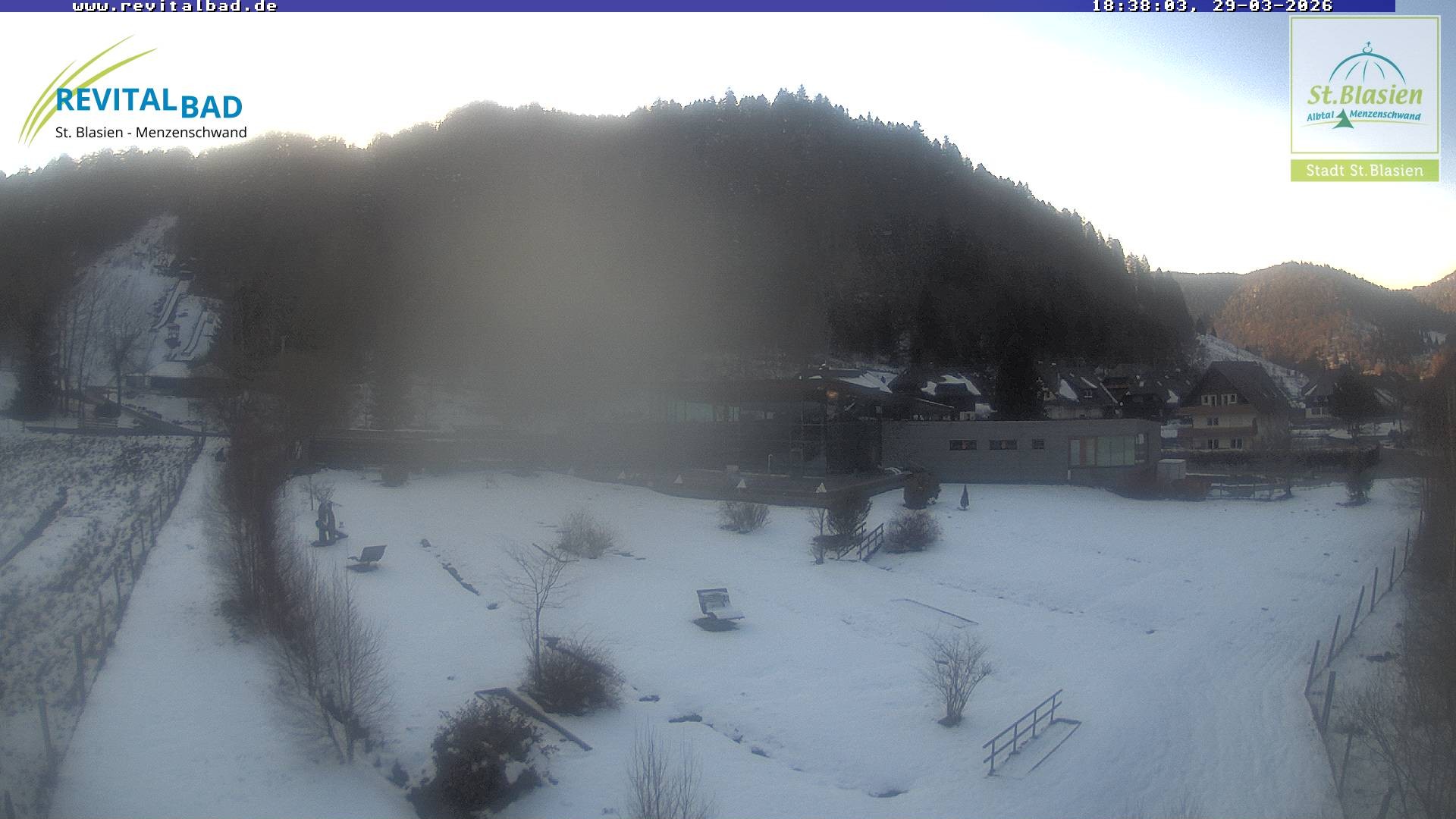 Archiv Foto Webcam St. Blasien - Radon Revital Bad