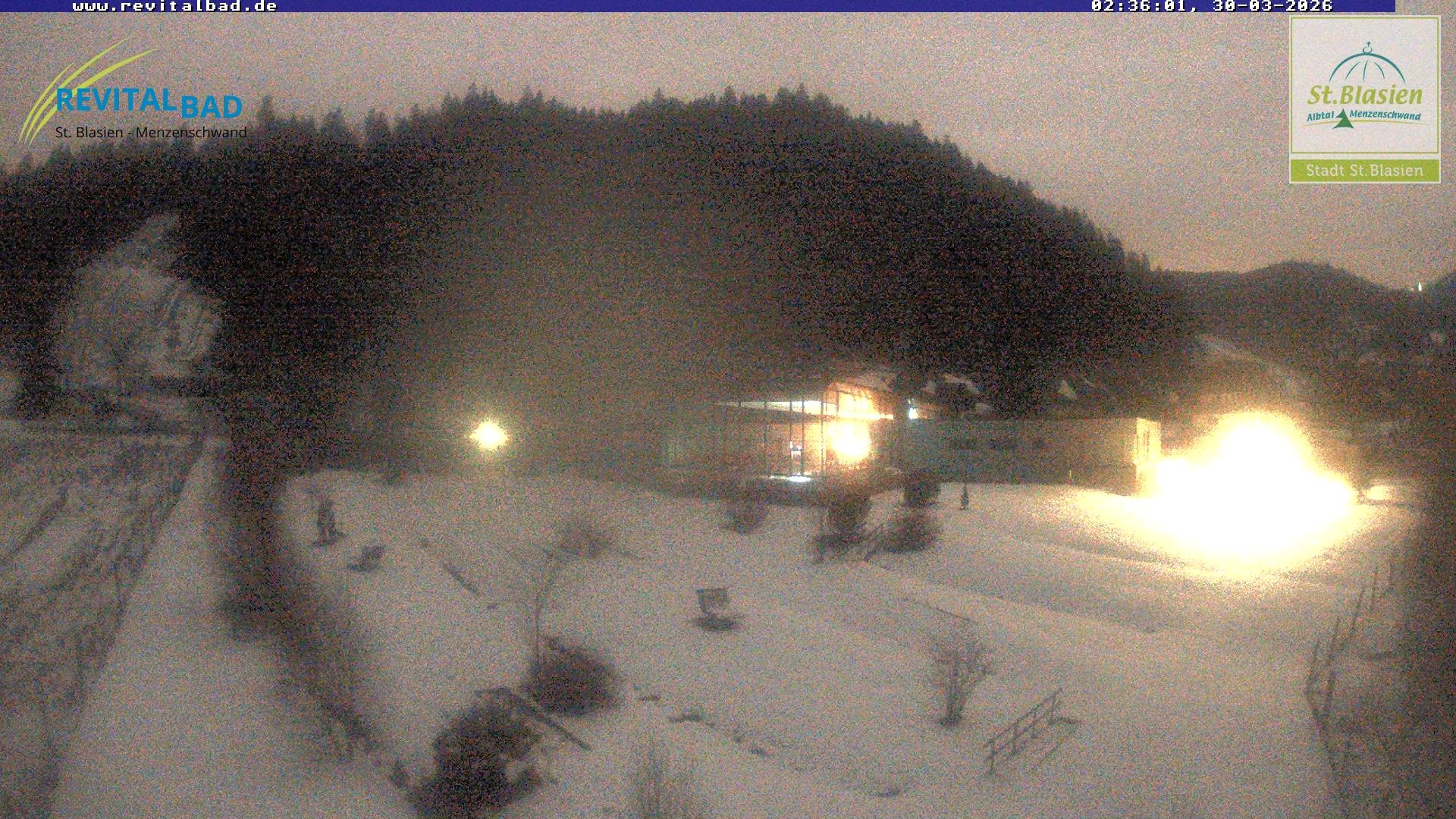 Archiv Foto Webcam St. Blasien - Radon Revital Bad