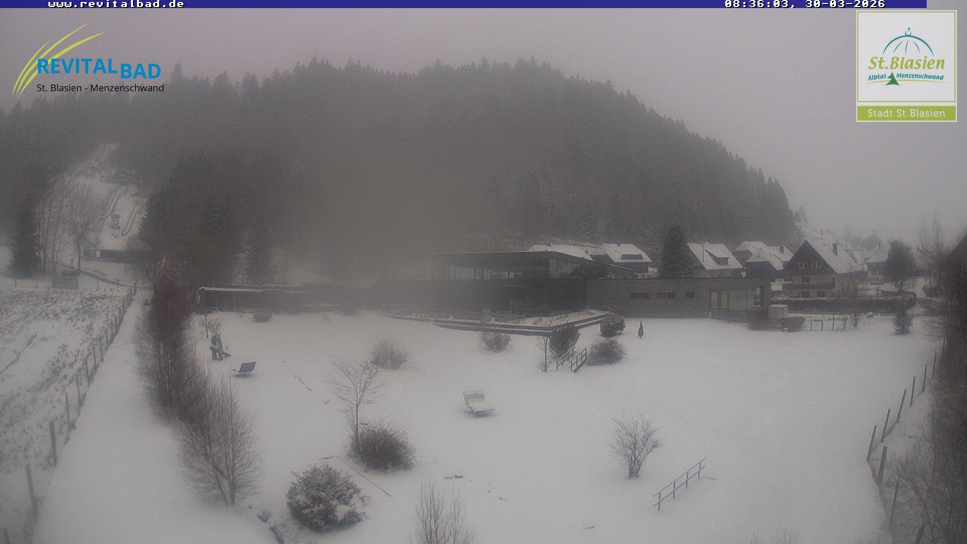 Archiv Foto Webcam St. Blasien - Radon Revital Bad