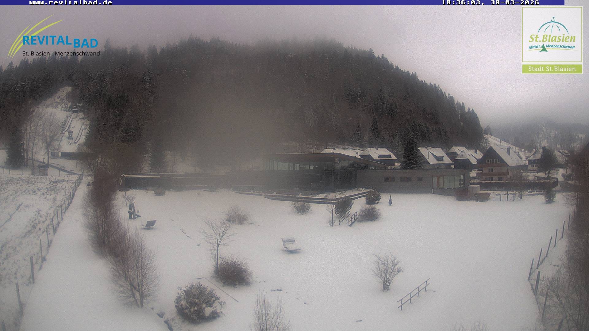 Archiv Foto Webcam St. Blasien - Radon Revital Bad