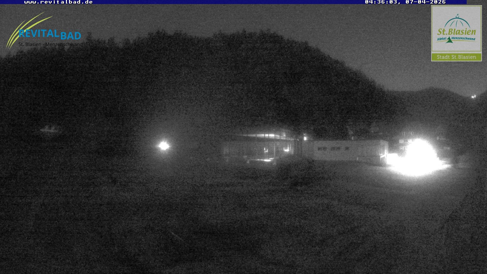 Archived image Webcam St. Blasien: Radon Revital Spa