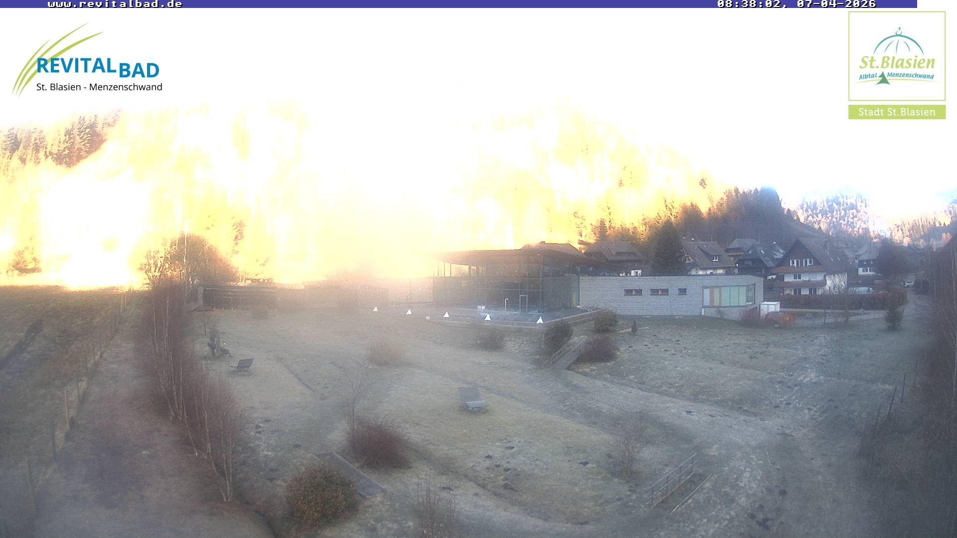 Archived image Webcam St. Blasien: Radon Revital Spa