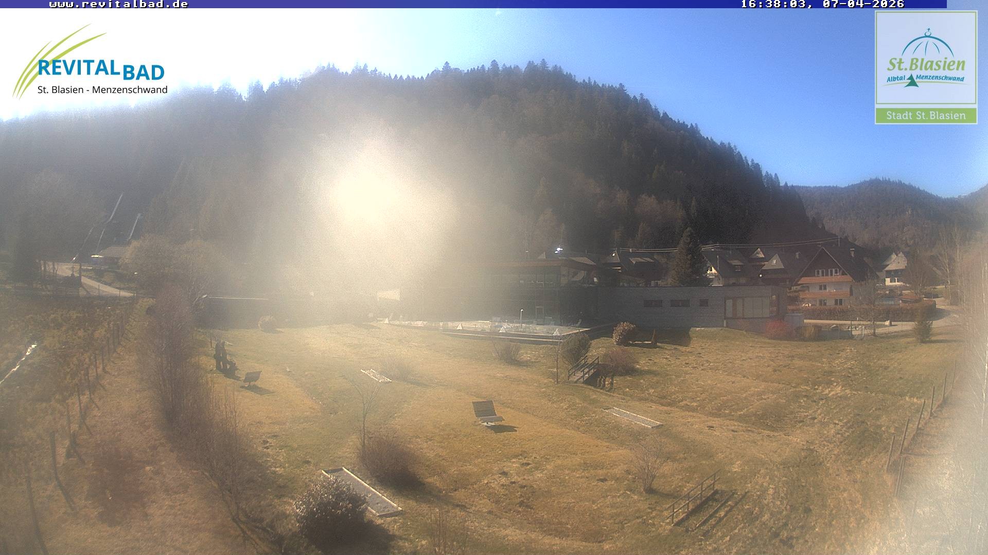 Archived image Webcam St. Blasien: Radon Revital Spa
