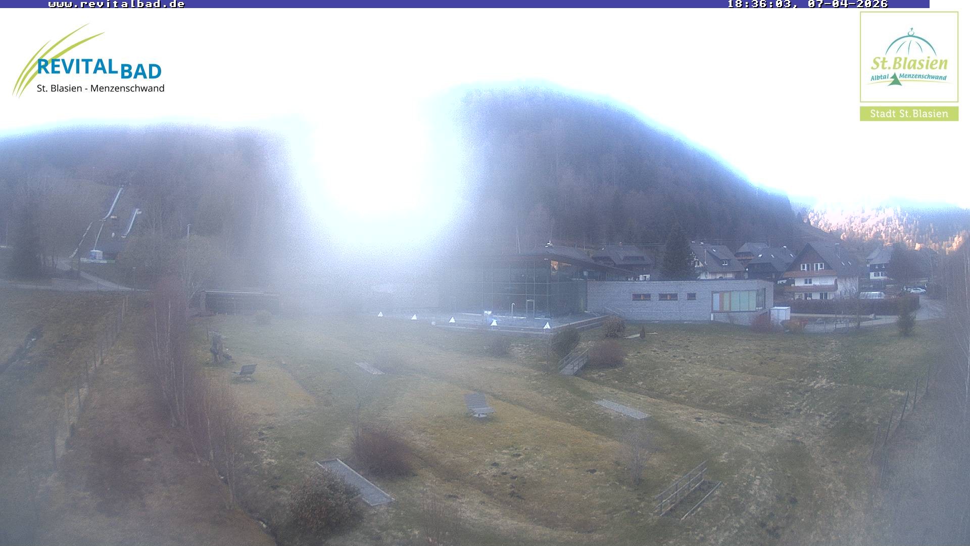 Archived image Webcam St. Blasien: Radon Revital Spa