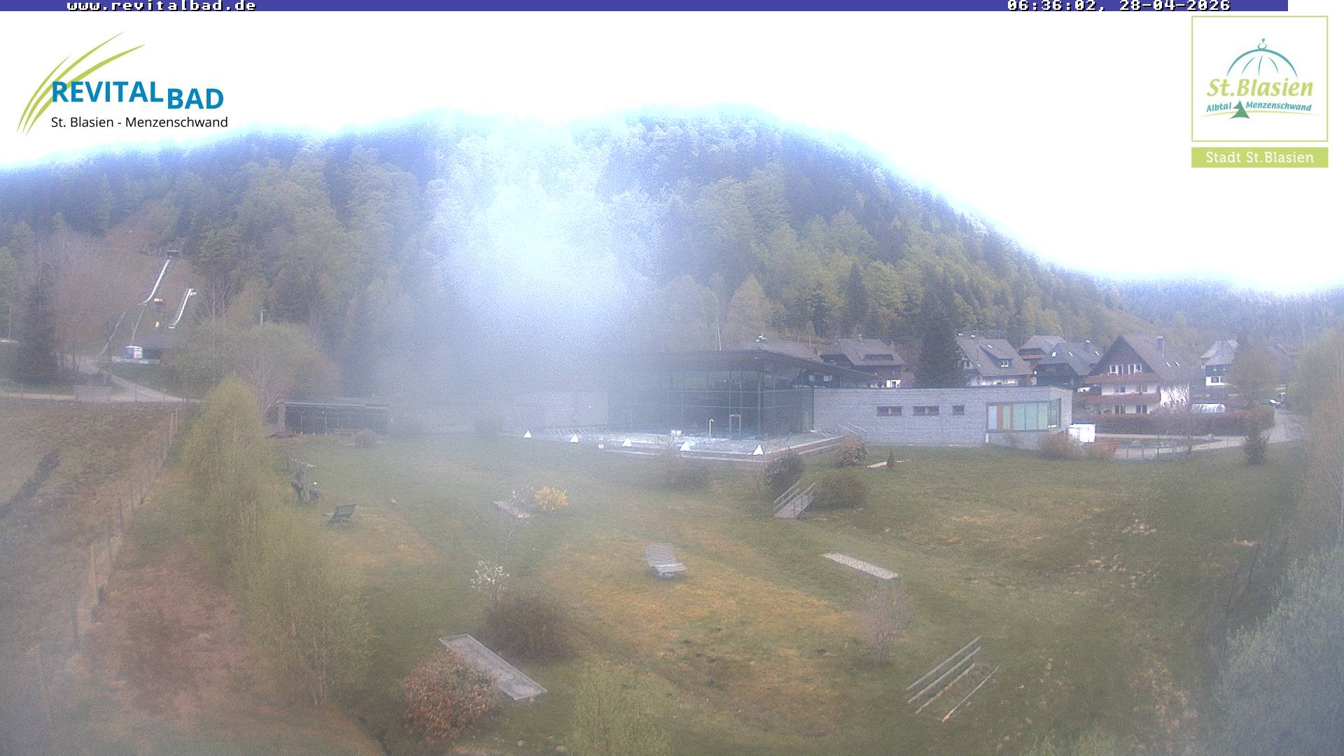 Archived image Webcam St. Blasien: Radon Revital Spa