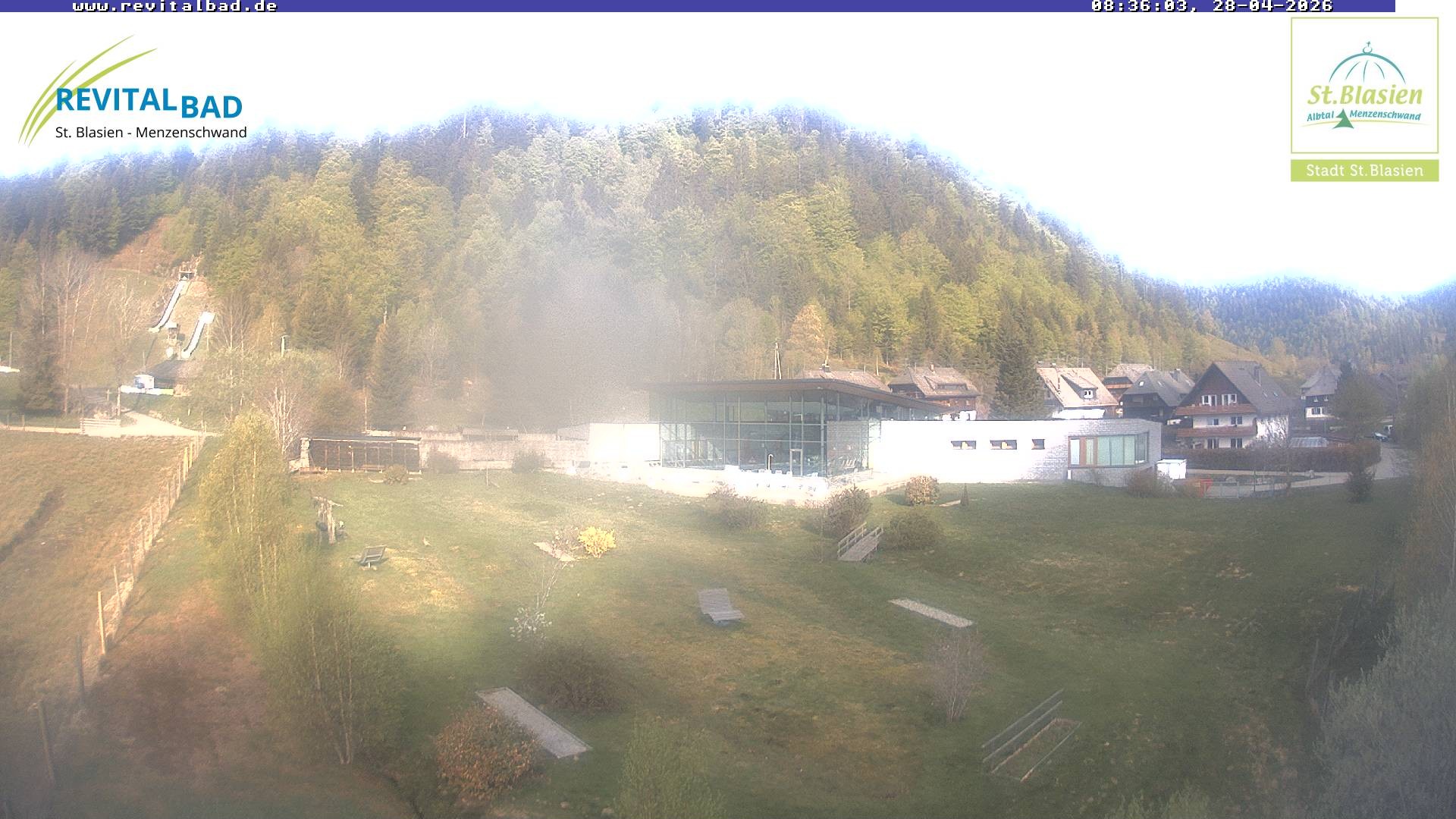 Archived image Webcam St. Blasien: Radon Revital Spa