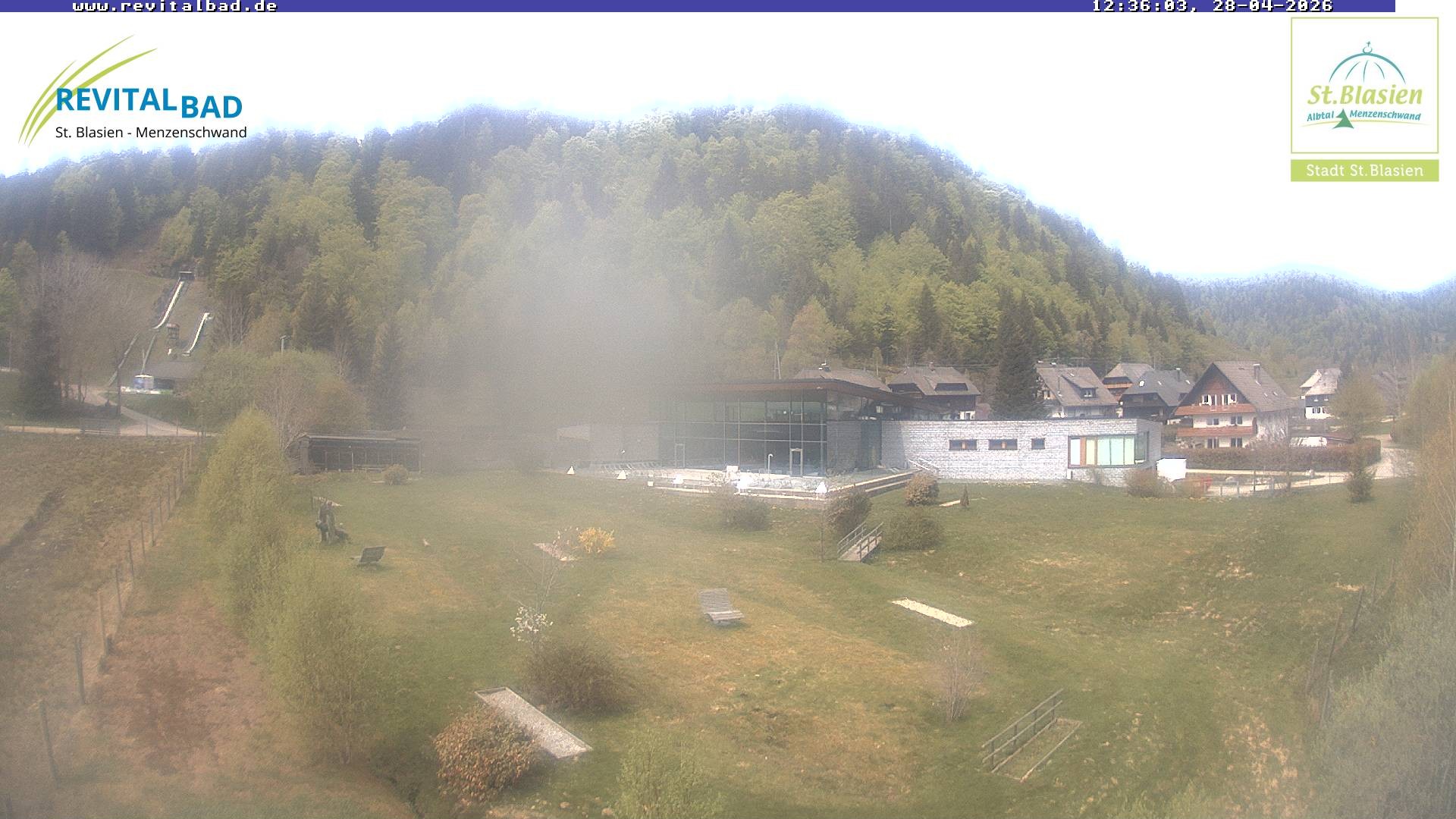 Archived image Webcam St. Blasien: Radon Revital Spa