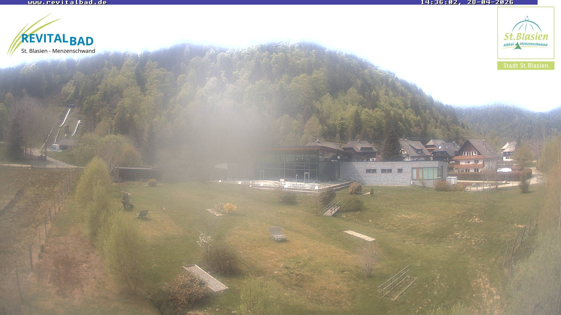 Archived image Webcam St. Blasien: Radon Revital Spa