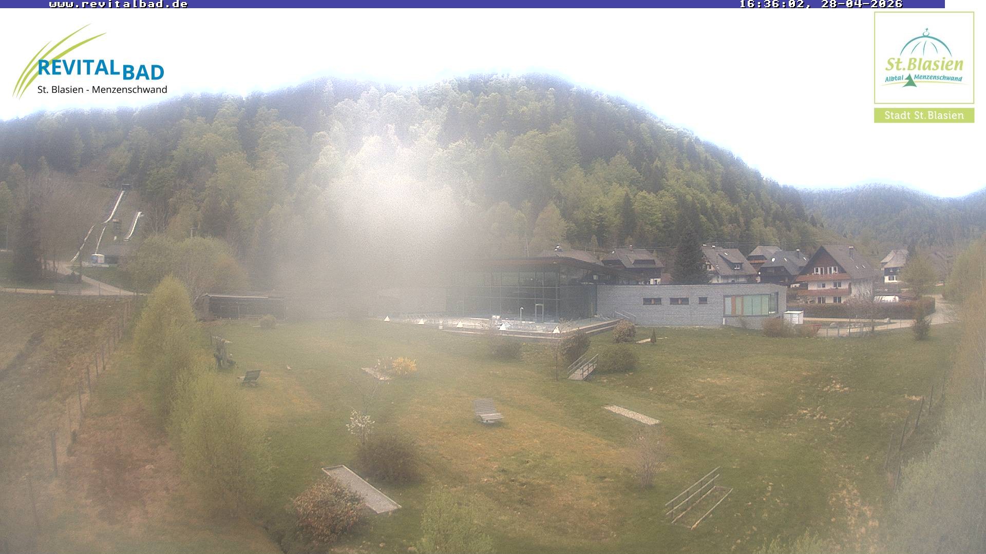 Archived image Webcam St. Blasien: Radon Revital Spa