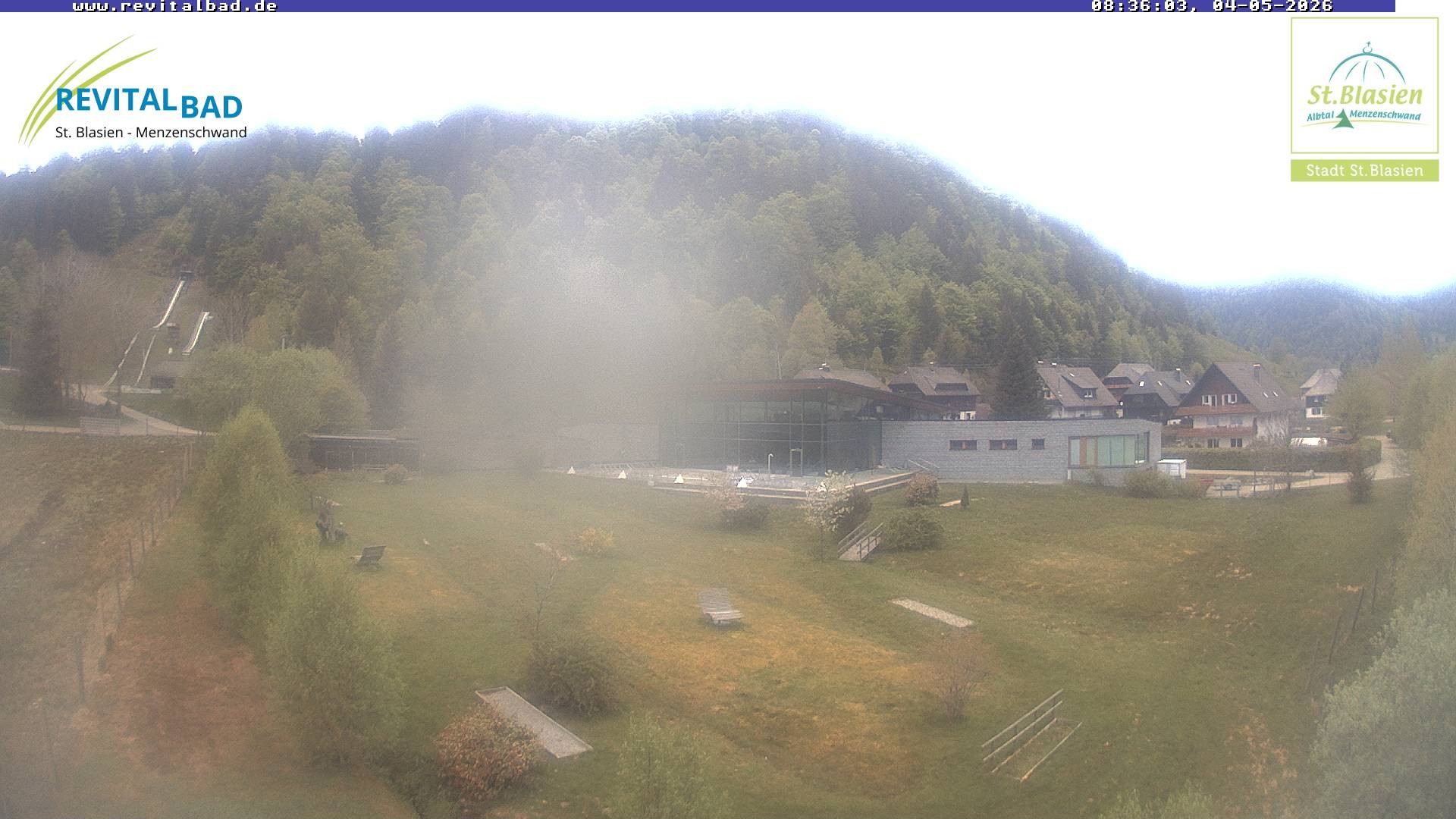 Archiv Foto Webcam St. Blasien - Radon Revital Bad