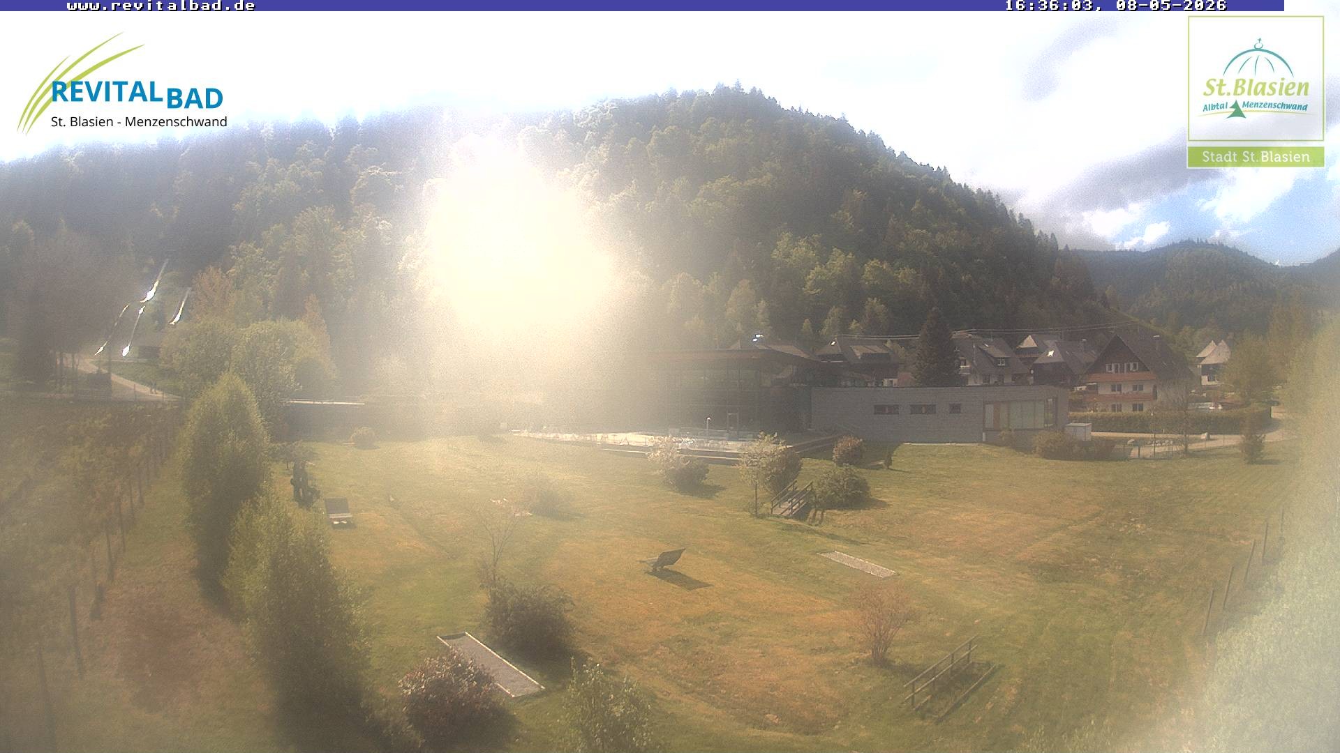 Archiv Foto Webcam St. Blasien - Radon Revital Bad