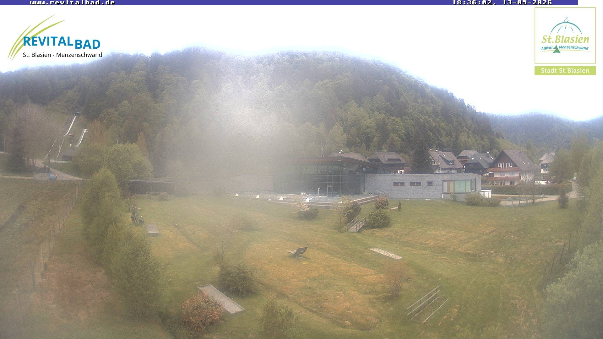 Archiv Foto Webcam St. Blasien - Radon Revital Bad
