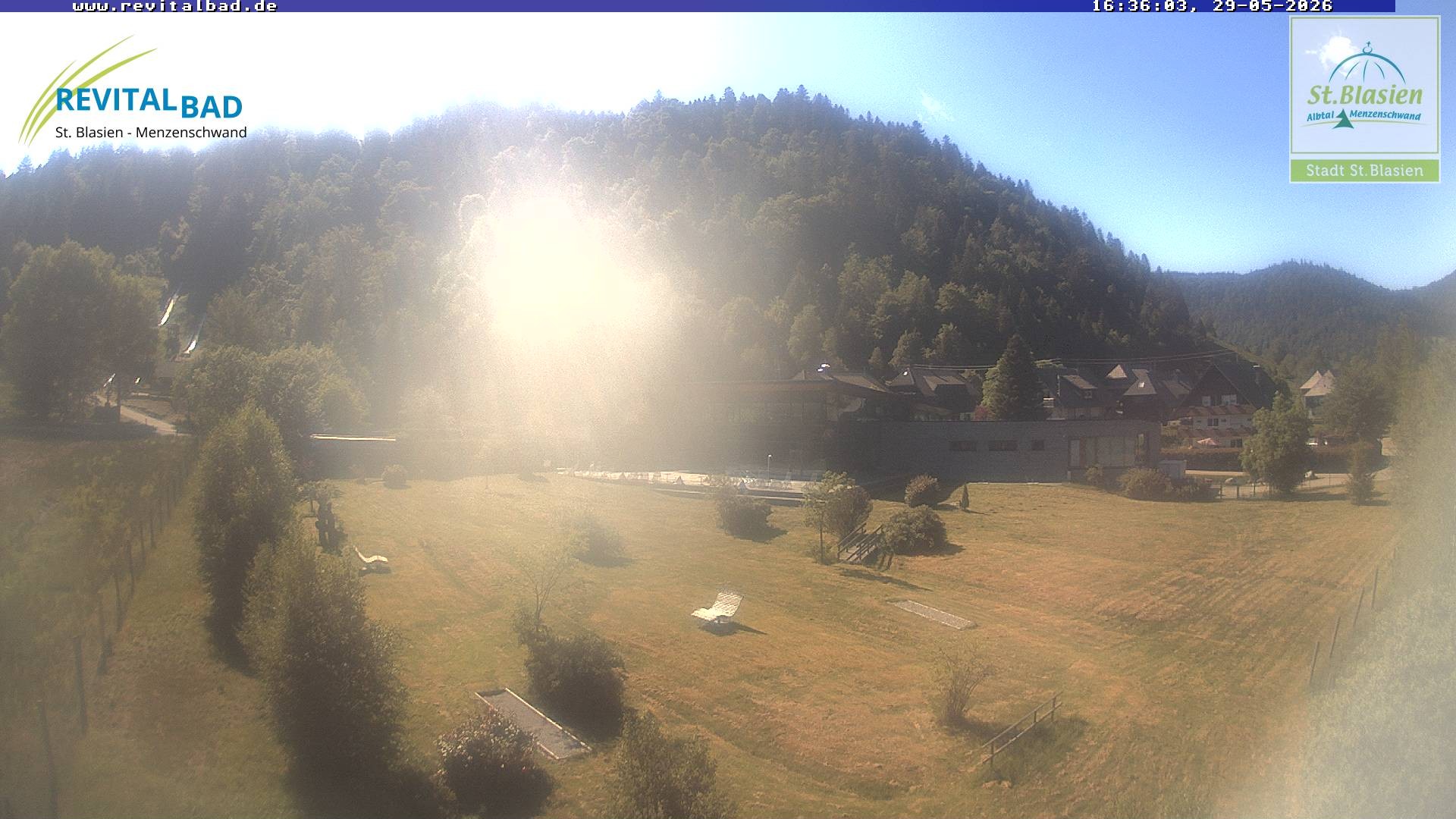 Archiv Foto Webcam St. Blasien - Radon Revital Bad