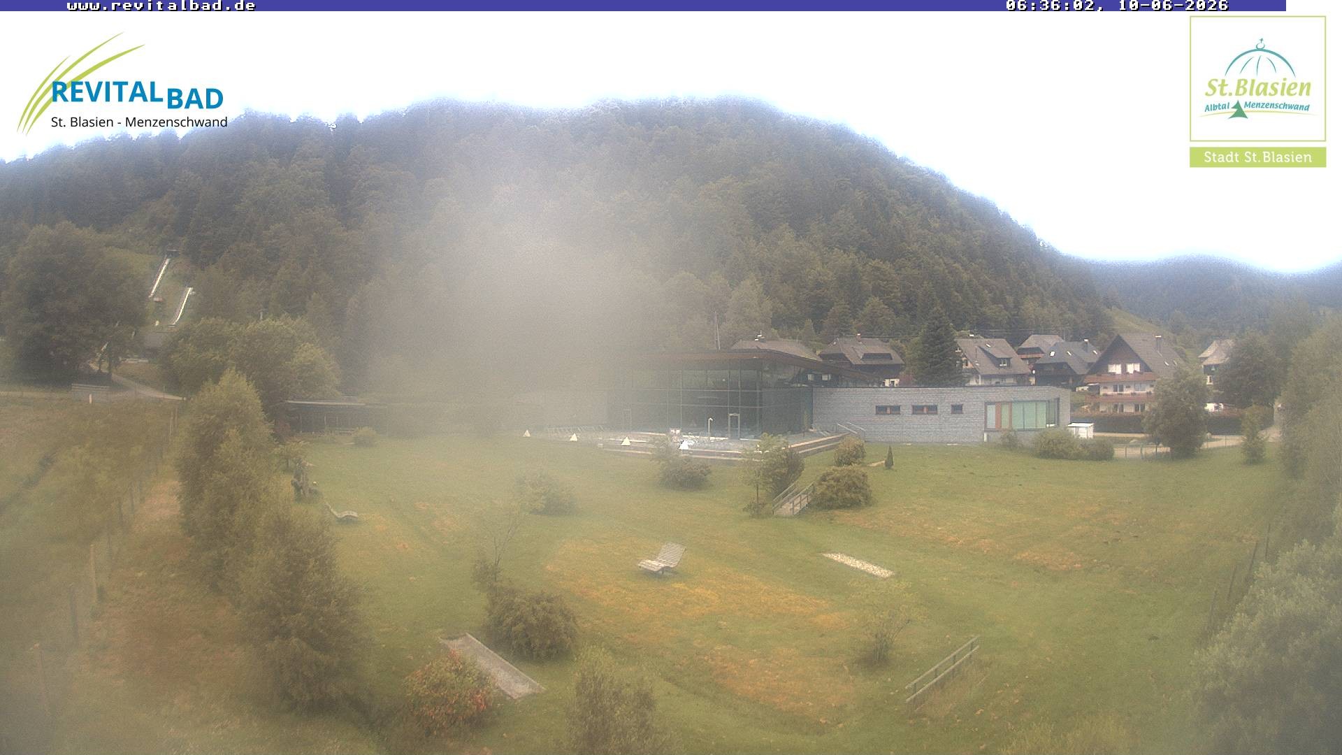 Archived image Webcam St. Blasien: Radon Revital Spa