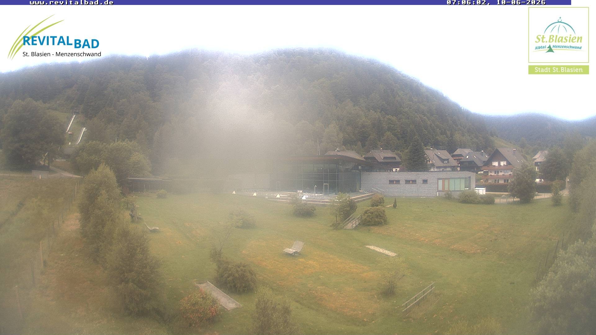 Archived image Webcam St. Blasien: Radon Revital Spa