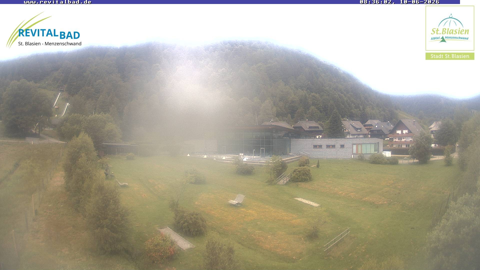 Archived image Webcam St. Blasien: Radon Revital Spa
