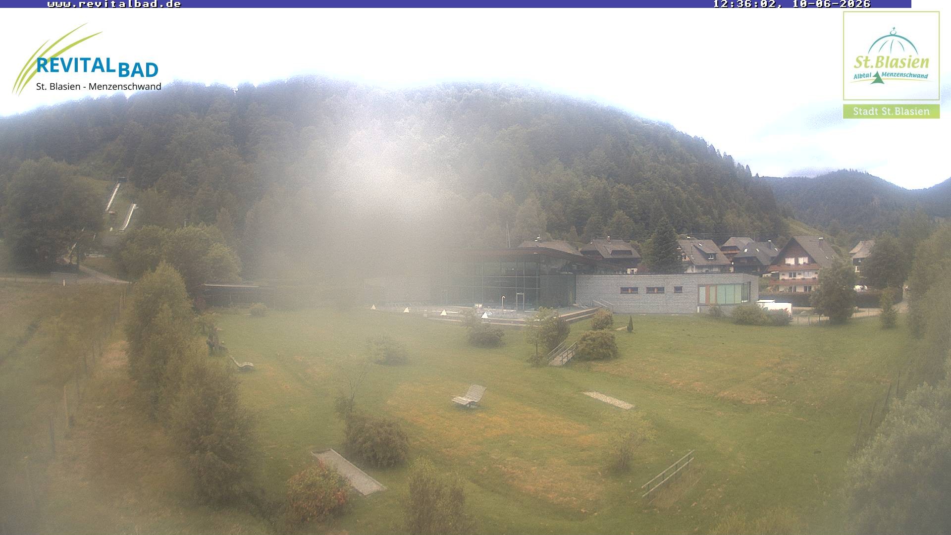 Archived image Webcam St. Blasien: Radon Revital Spa
