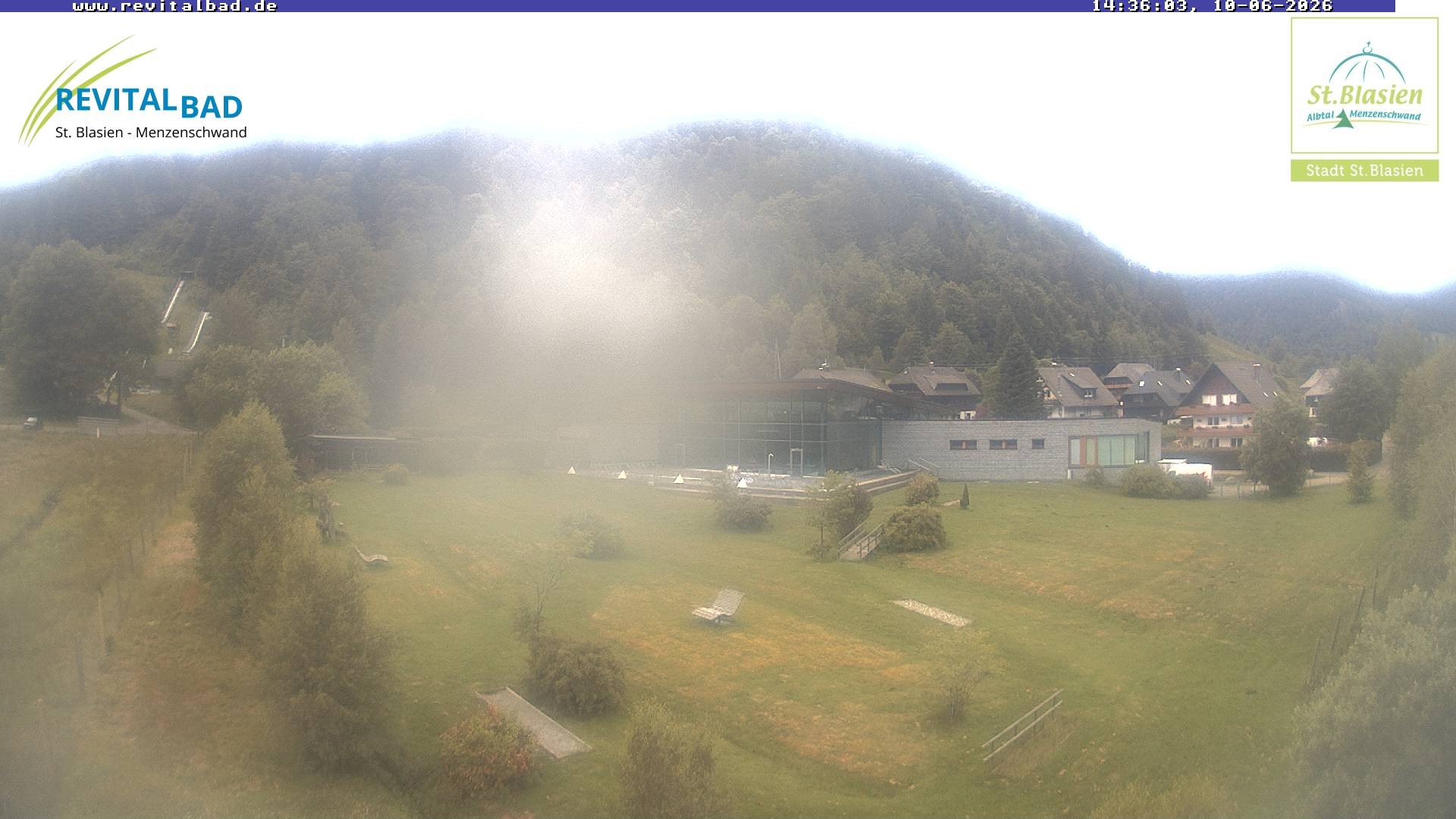 Archived image Webcam St. Blasien: Radon Revital Spa