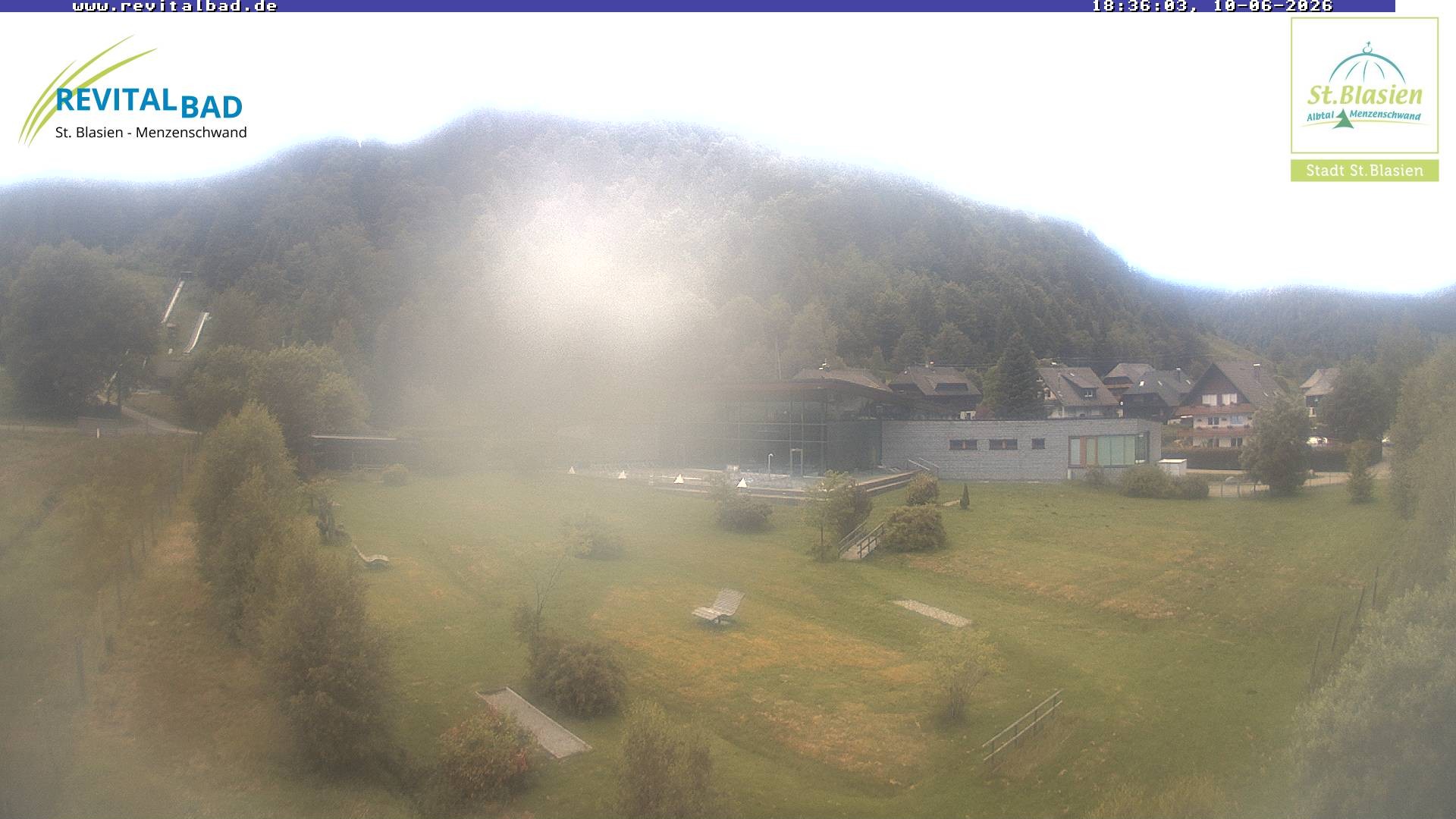 Archiv Foto Webcam St. Blasien - Radon Revital Bad