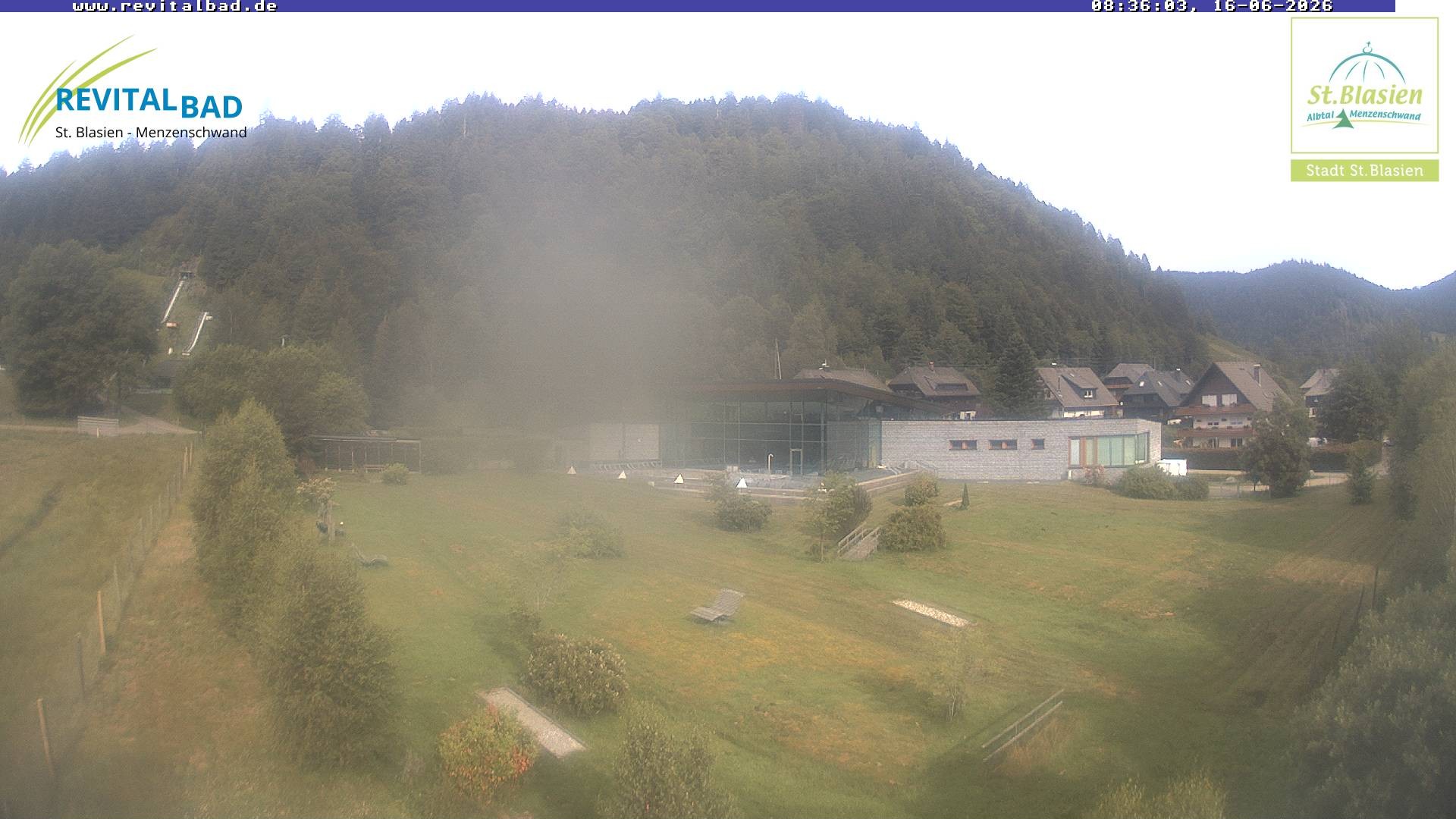 Archiv Foto Webcam St. Blasien - Radon Revital Bad