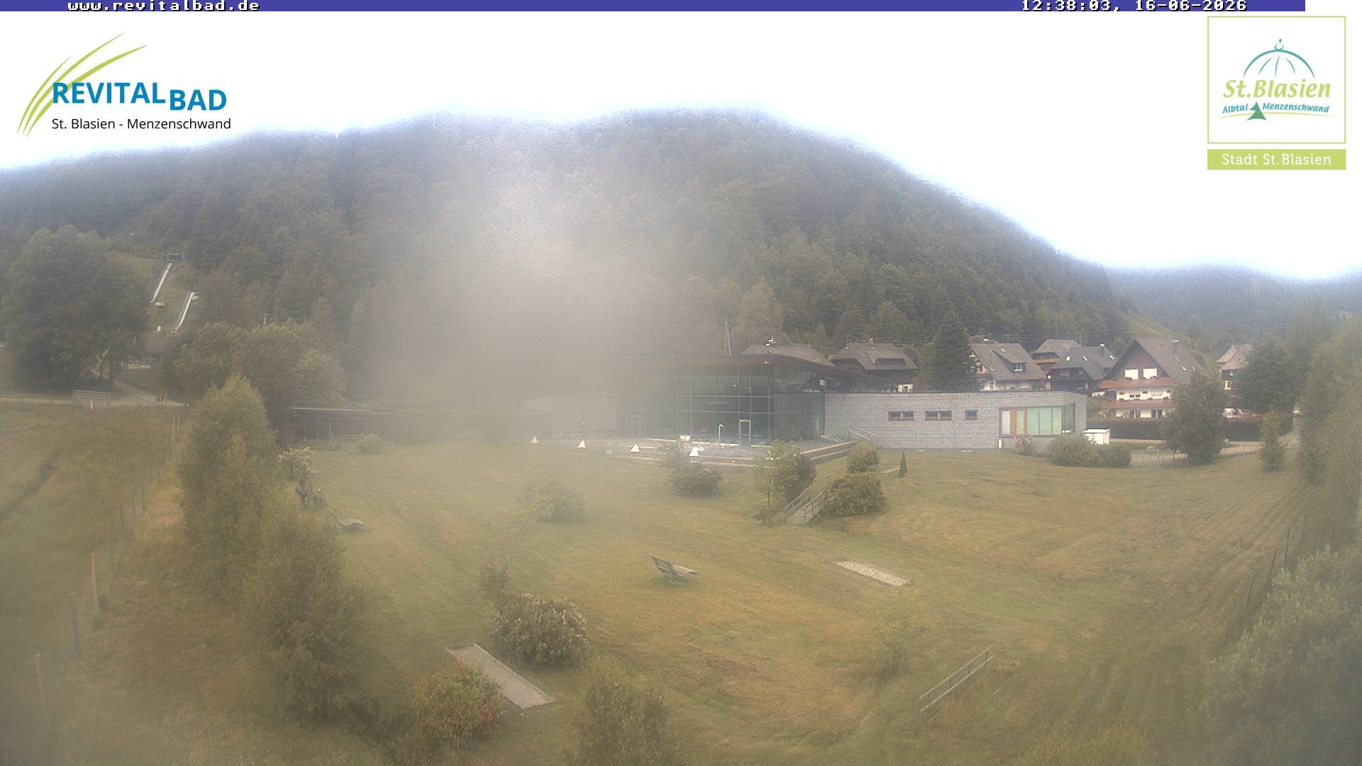 Archiv Foto Webcam St. Blasien - Radon Revital Bad