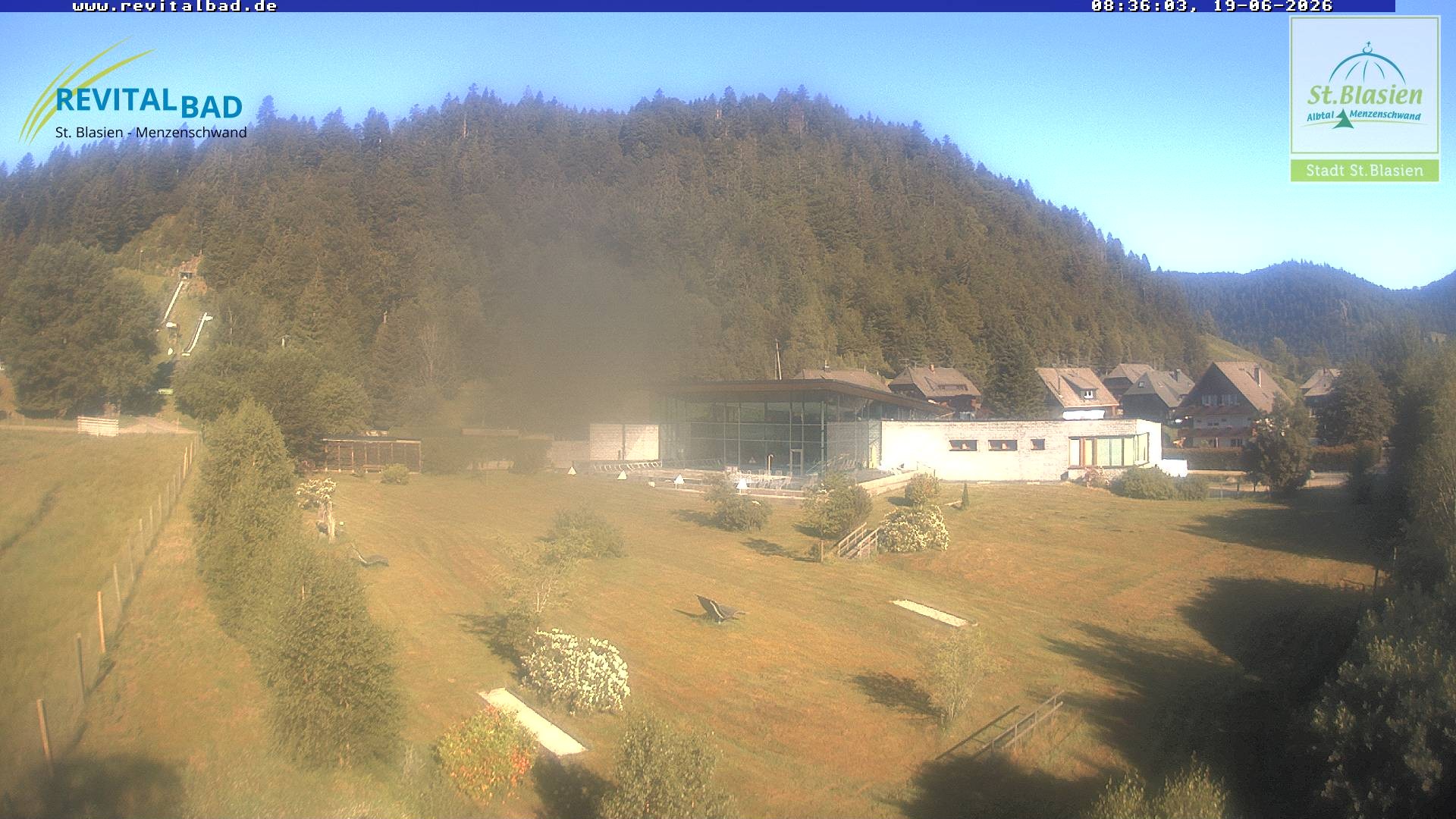 Archiv Foto Webcam St. Blasien - Radon Revital Bad