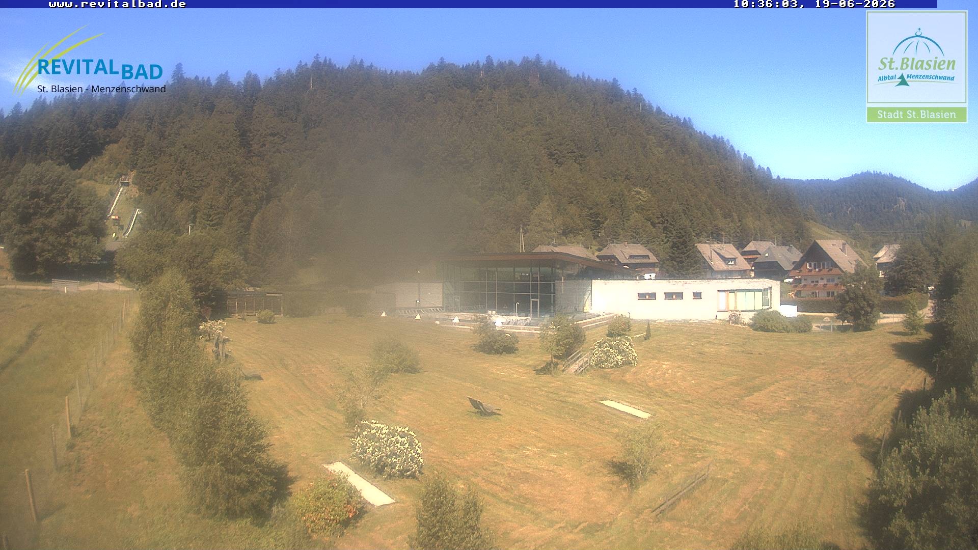Archiv Foto Webcam St. Blasien - Radon Revital Bad