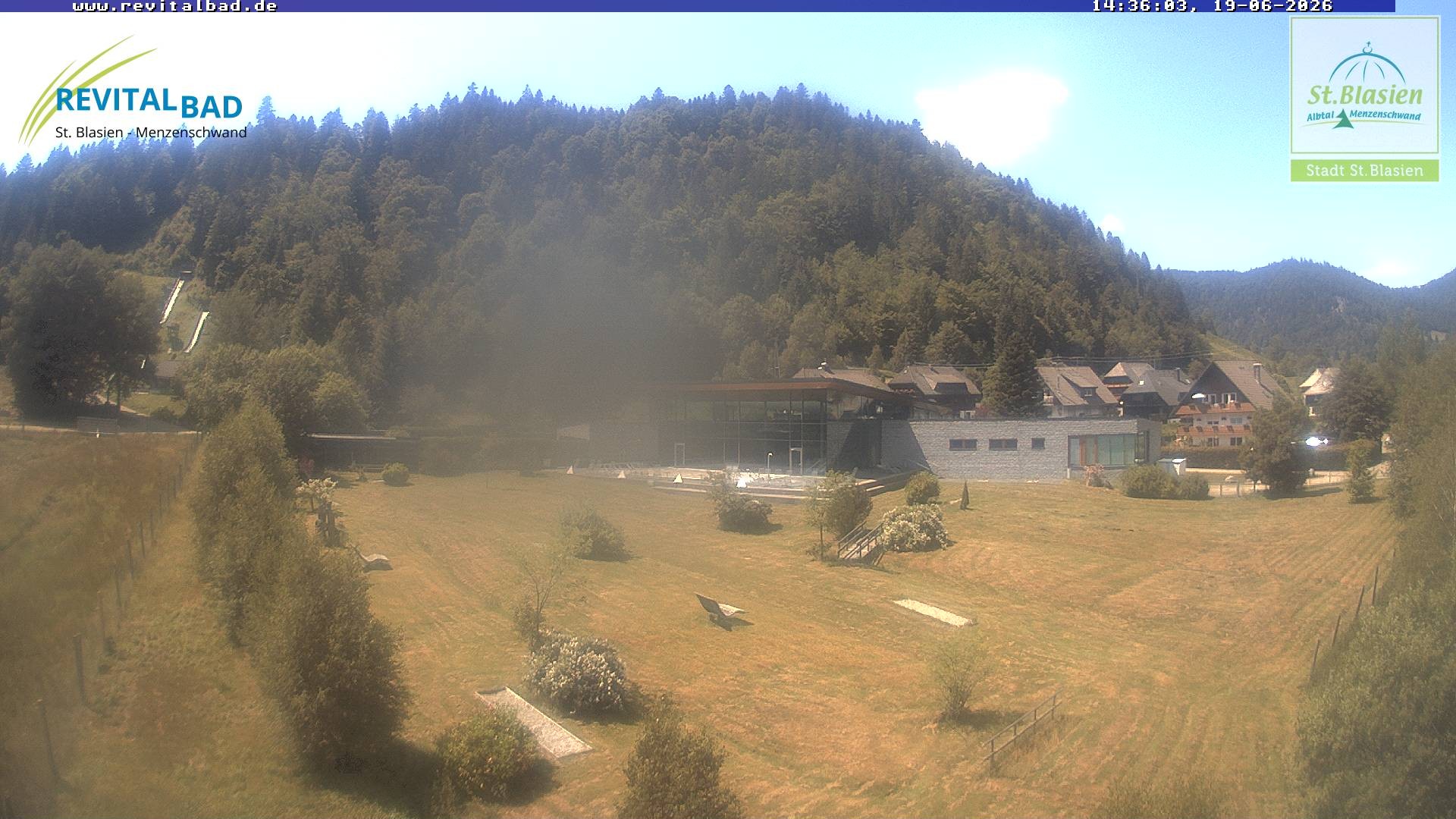 Archiv Foto Webcam St. Blasien - Radon Revital Bad