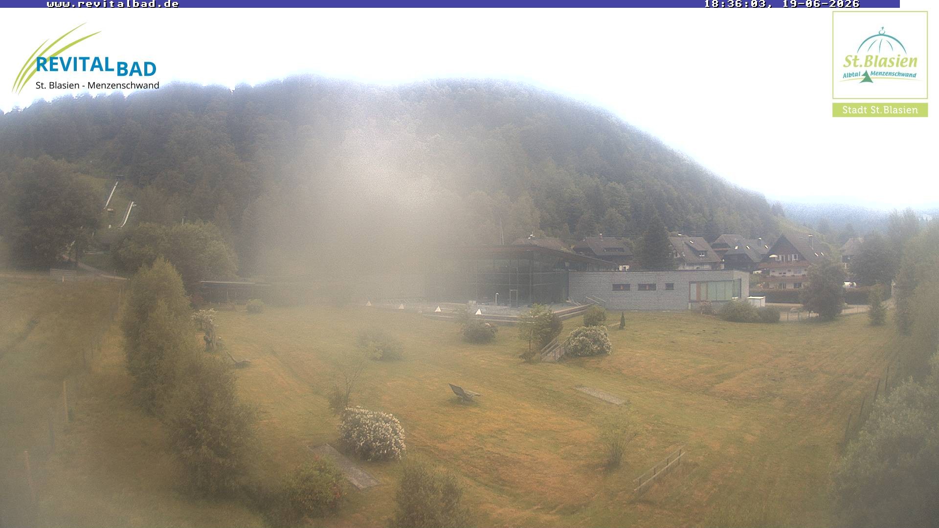 Archiv Foto Webcam St. Blasien - Radon Revital Bad