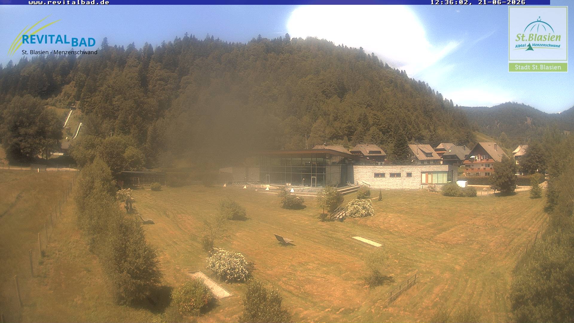 Archiv Foto Webcam St. Blasien - Radon Revital Bad