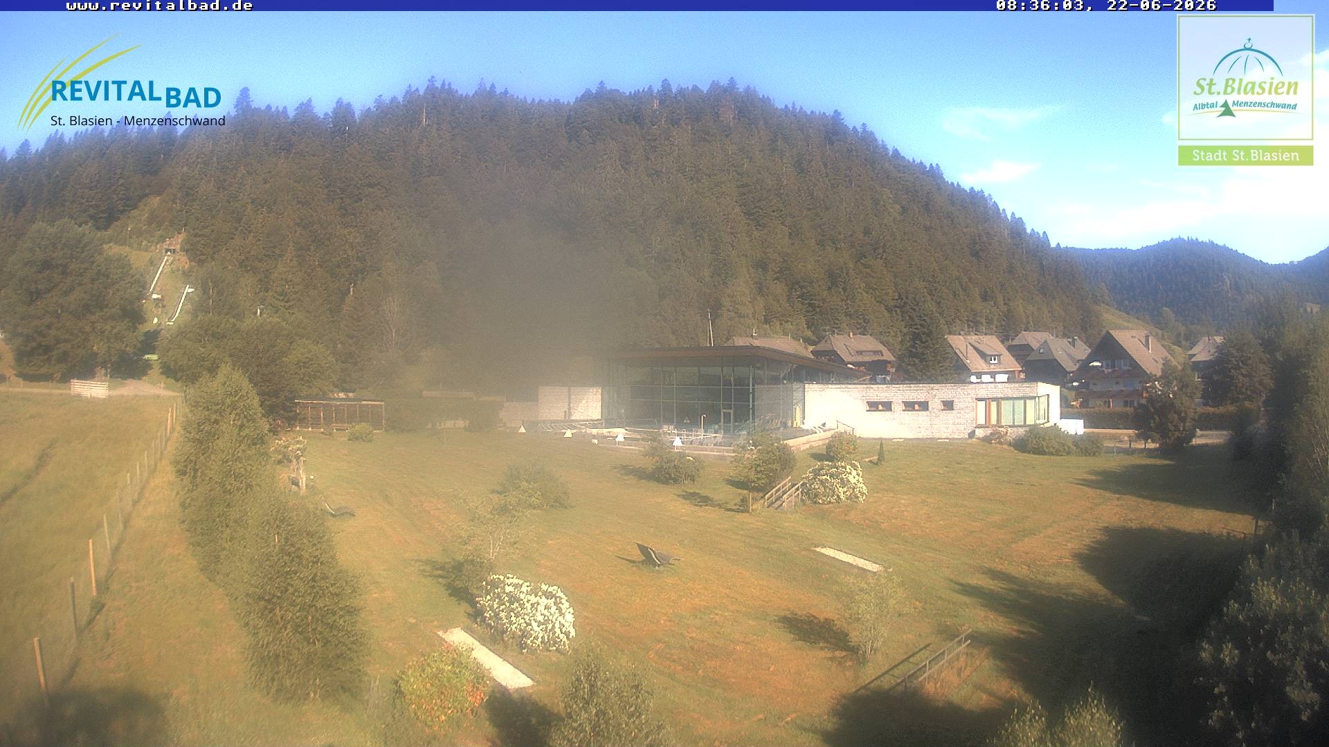 Archived image Webcam St. Blasien: Radon Revital Spa