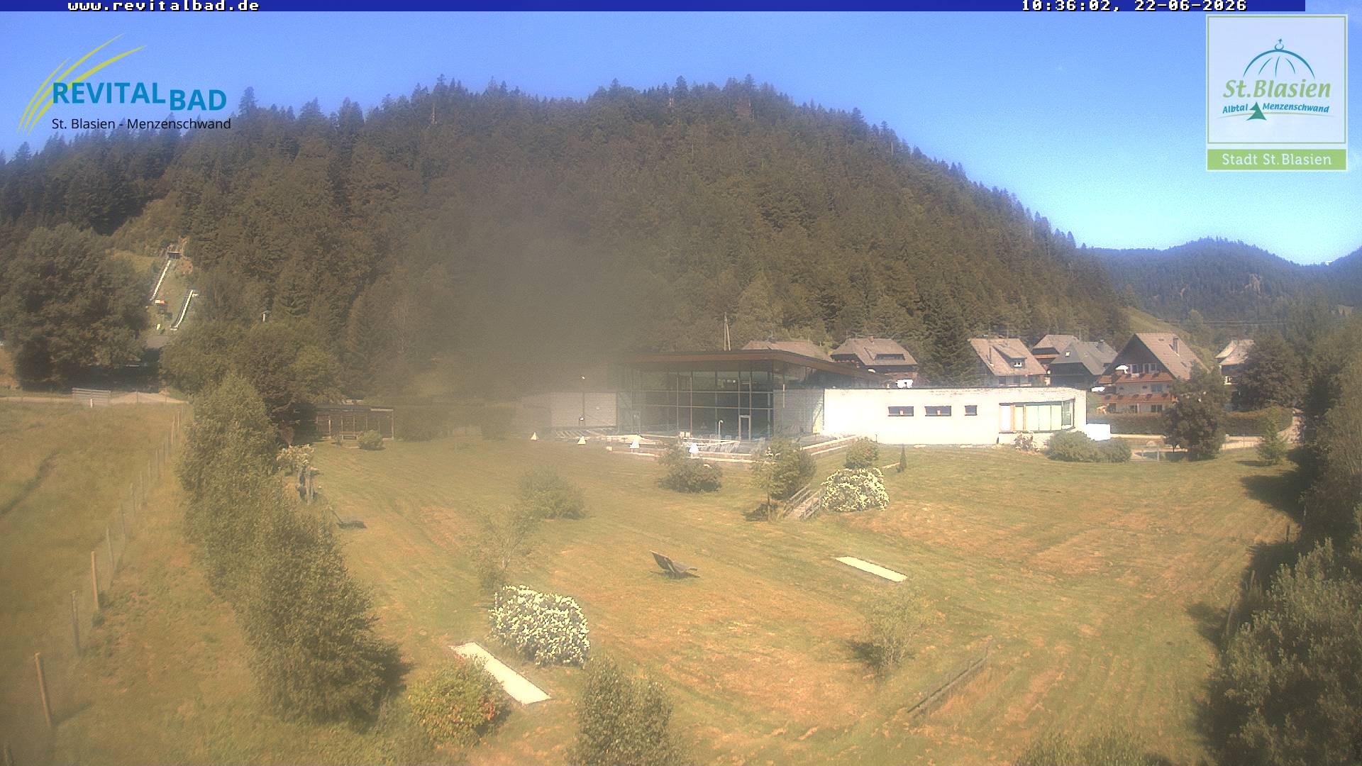 Archived image Webcam St. Blasien: Radon Revital Spa