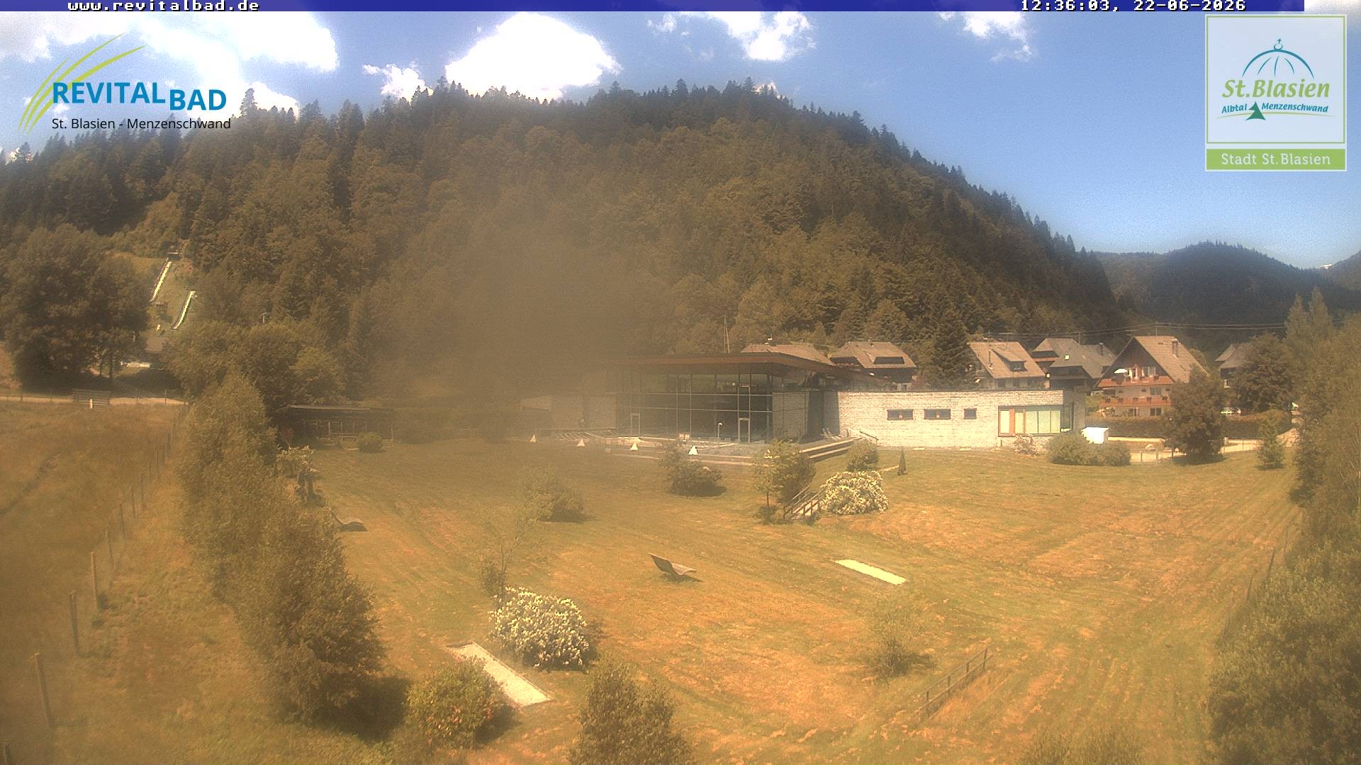 Archived image Webcam St. Blasien: Radon Revital Spa