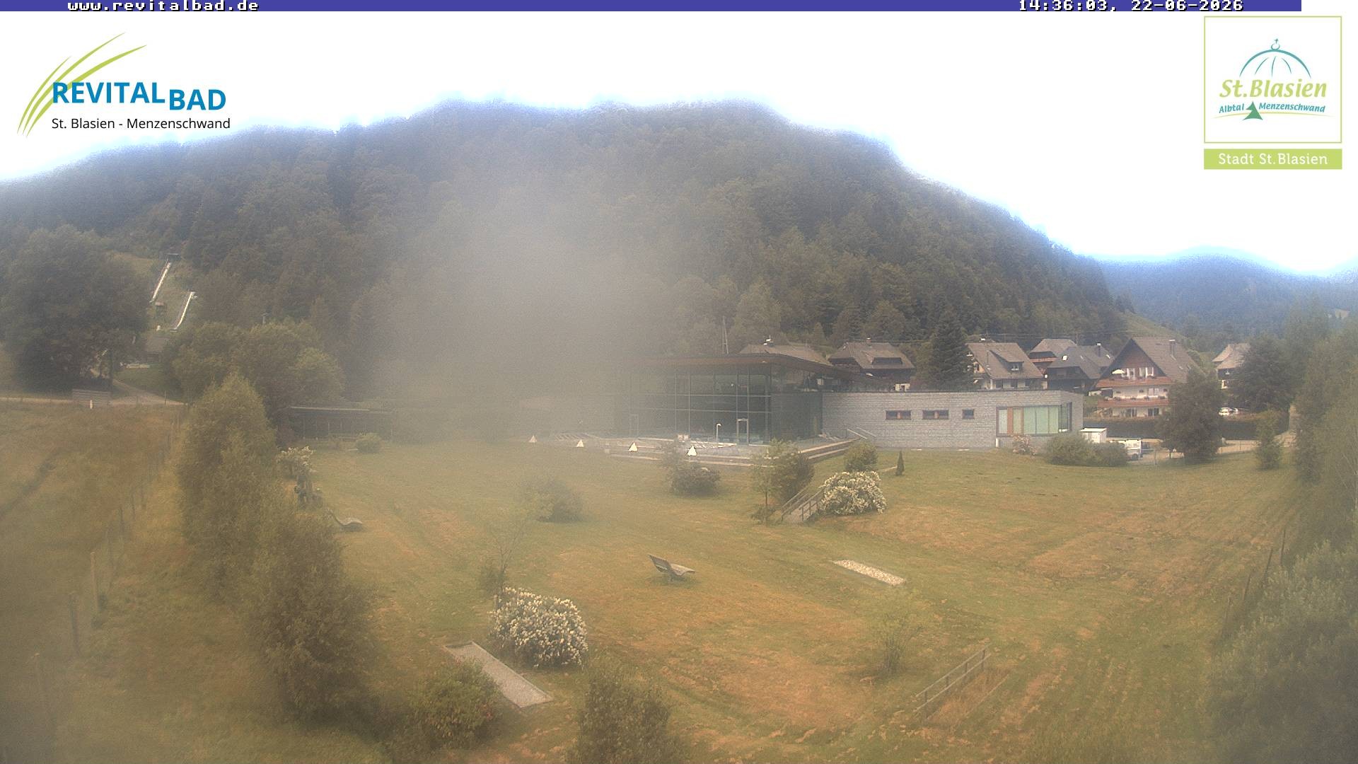 Archived image Webcam St. Blasien: Radon Revital Spa