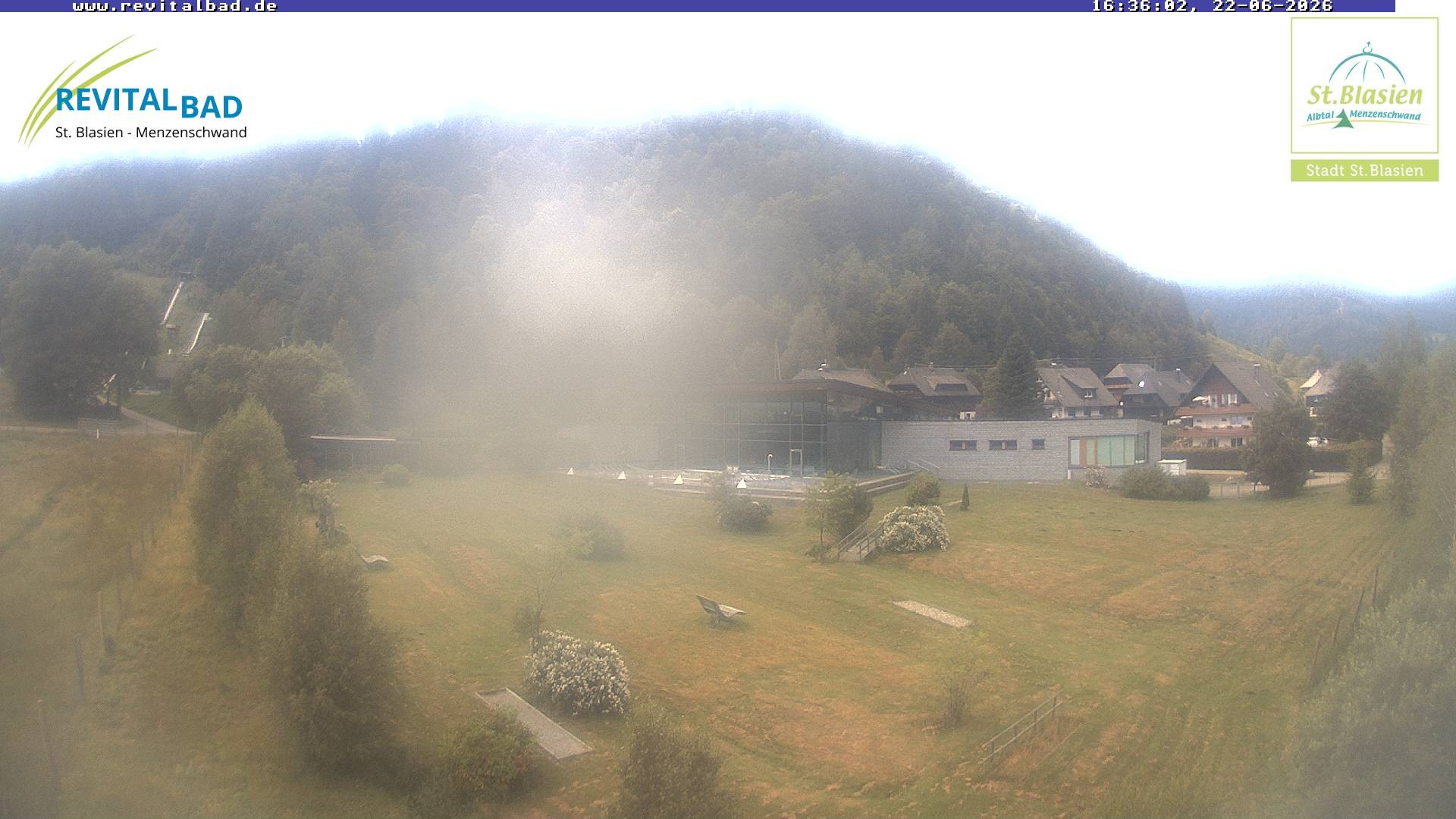 Archived image Webcam St. Blasien: Radon Revital Spa